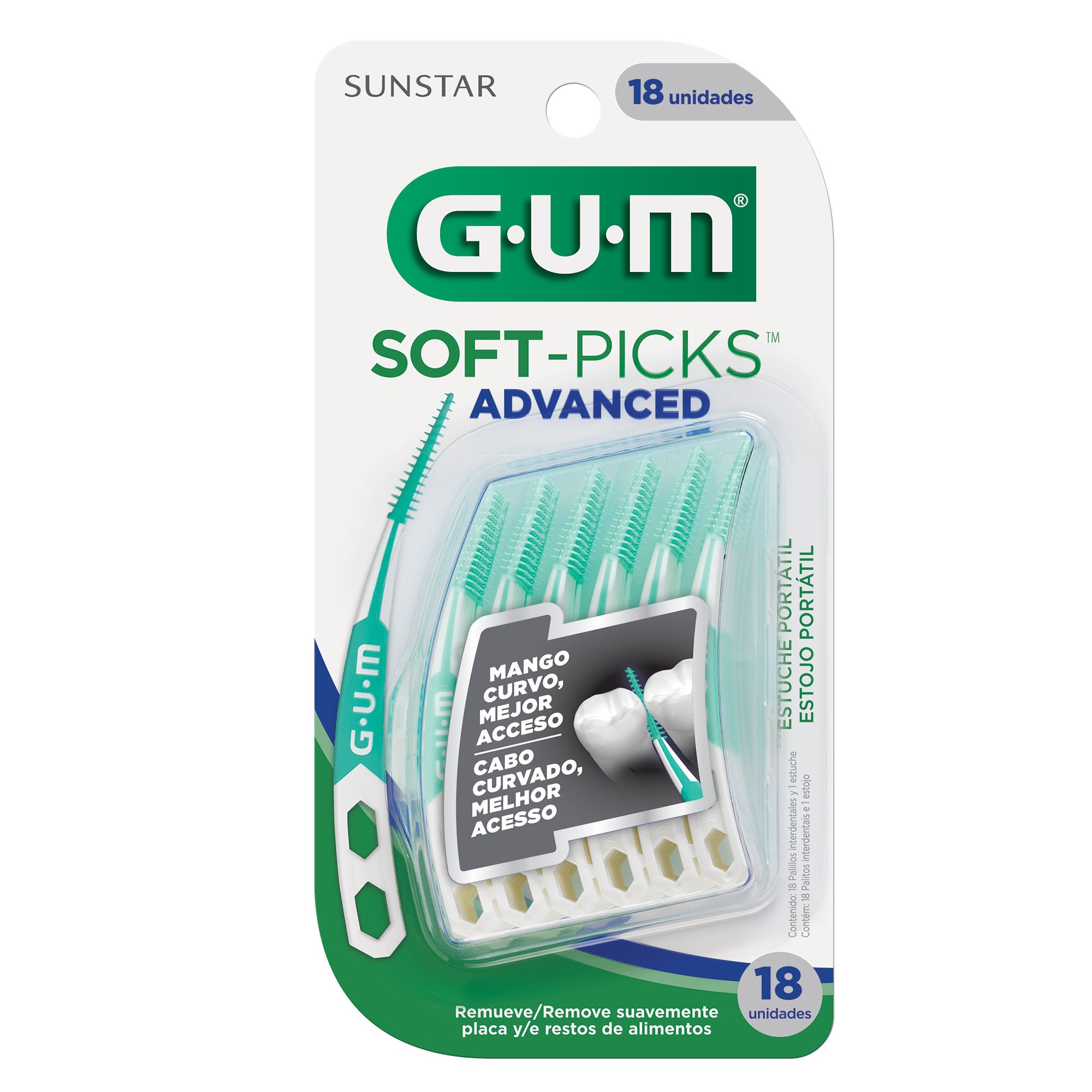 GUM SOFT-PICKS ADVANCED Palillos interdentales