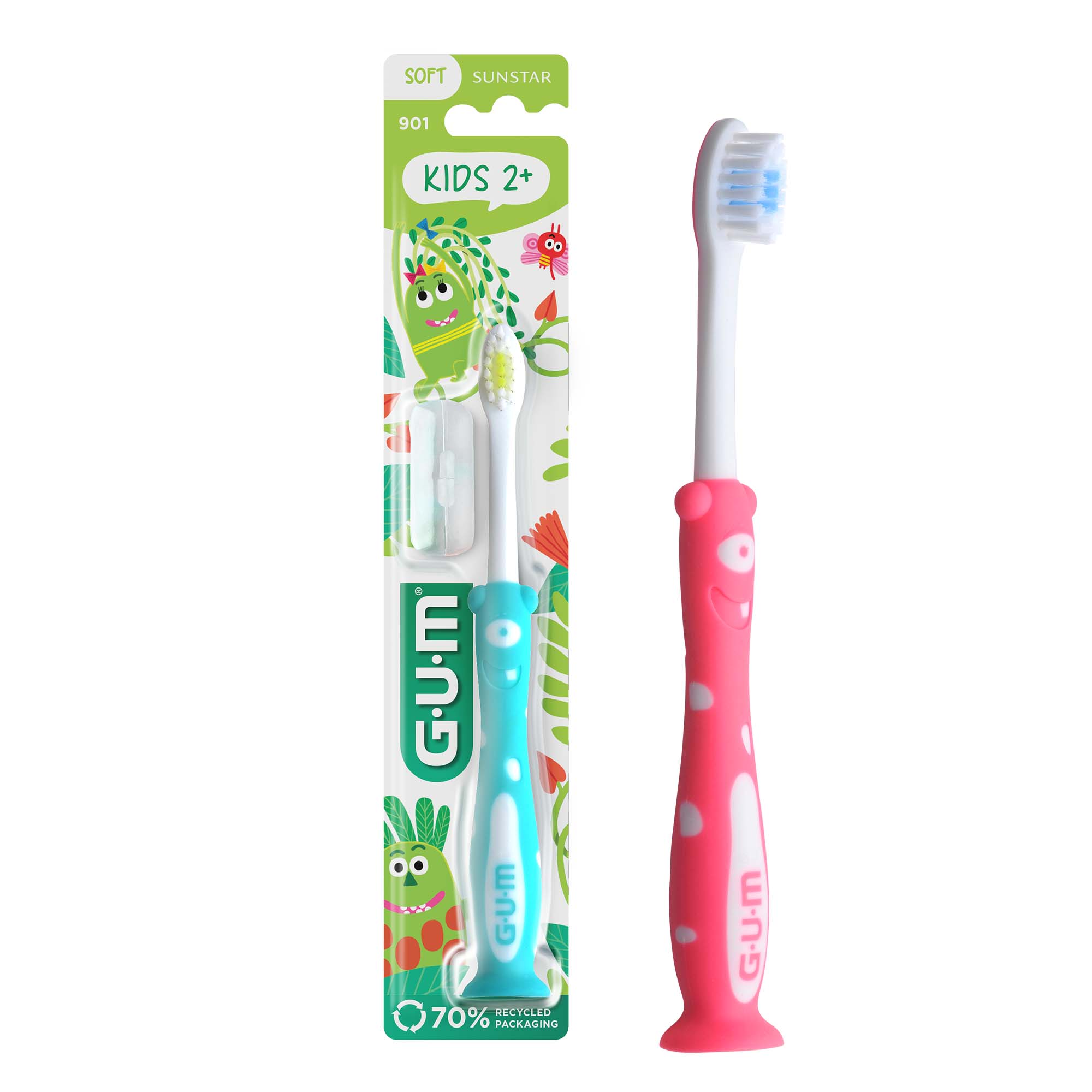 Spazzolino GUM KIDS 2+