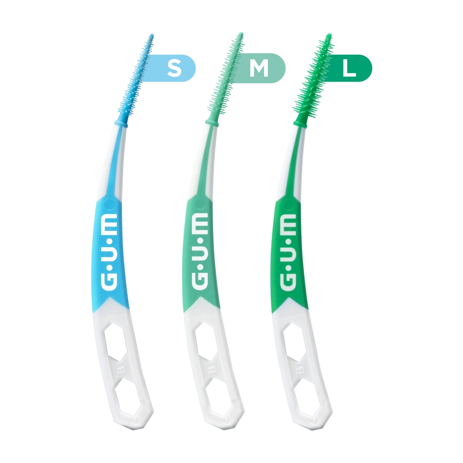 GUM SOFT-PICKS PRO Interdentalbürsten in 3 unterschiedlichen Größen