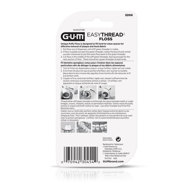 GUM® EASY THREAD Dental Floss