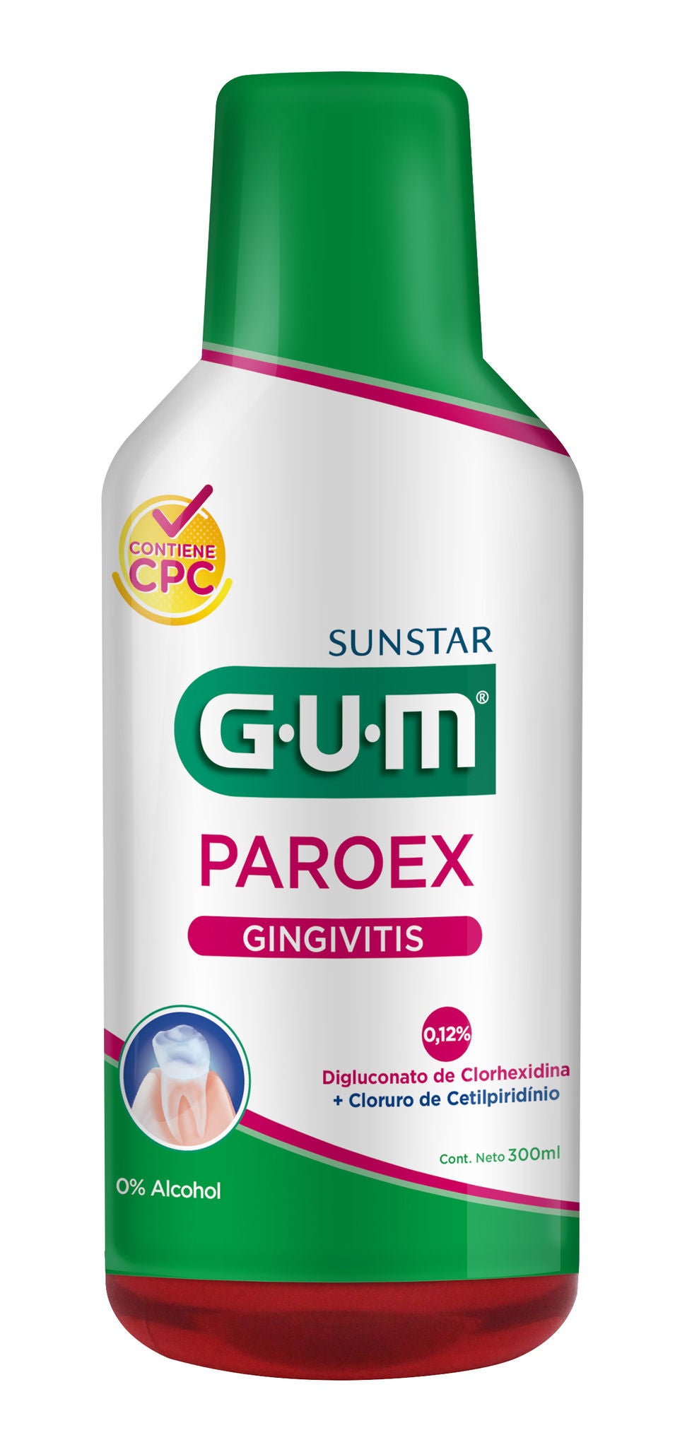 GUM PAROEX Gingivitis 0,12% Enjuague Bucal
