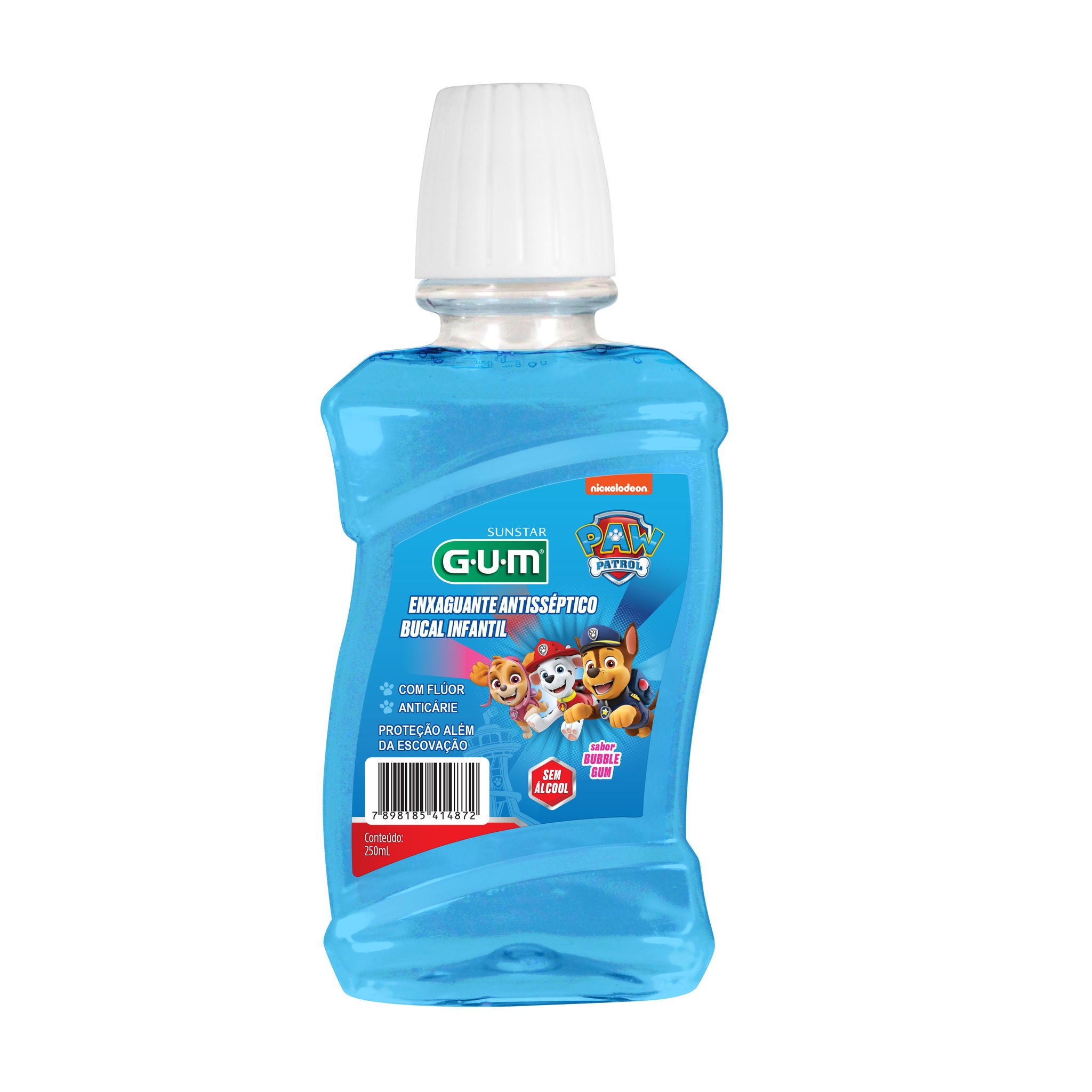 Enxaguante Antisseptico Bucal Infantil PATRULHA CANINA GUM  250ml