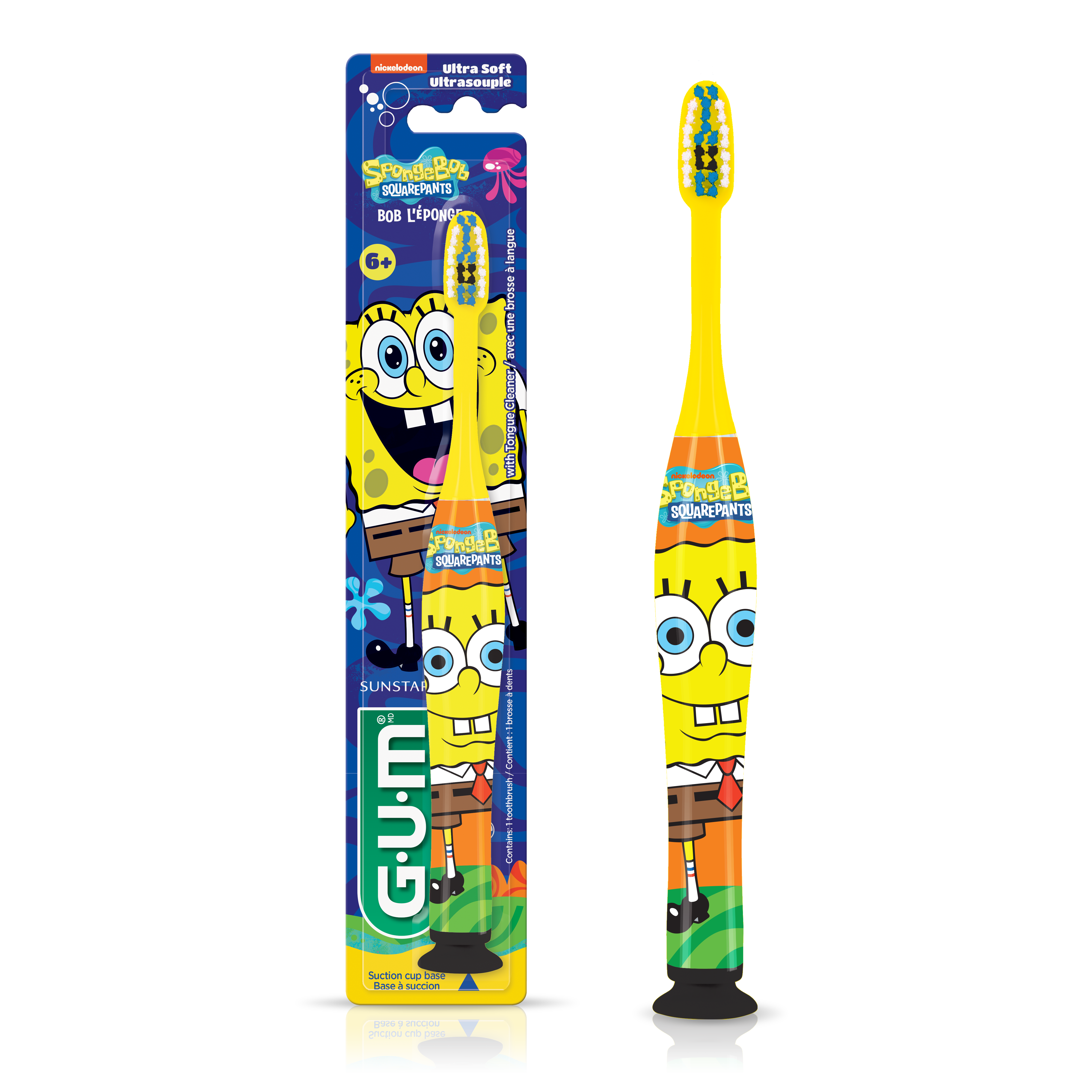 GUM® SpongeBob® Cepillo de Dientes Manual GUM® SpongeBob® Cepillo de Dientes Manual