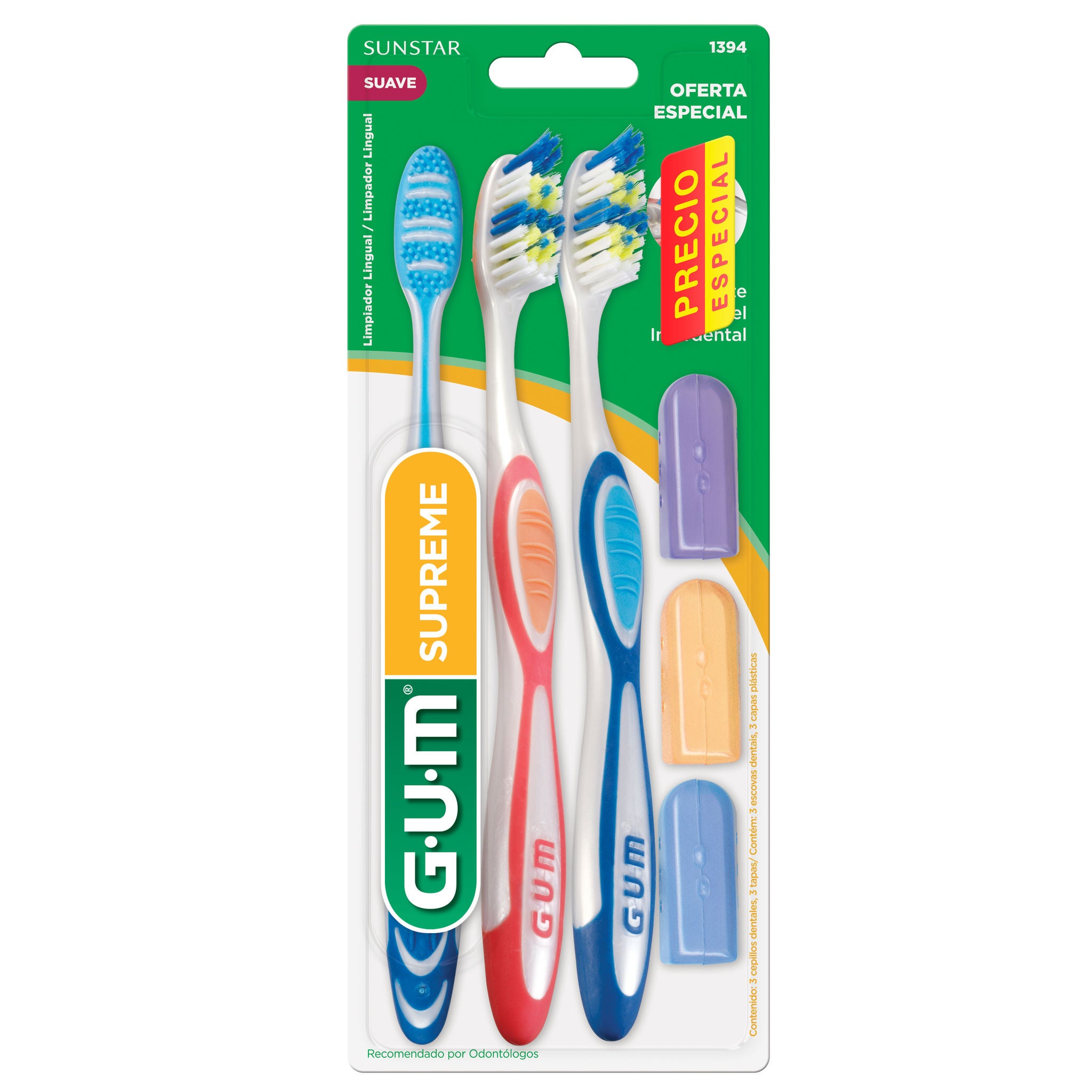 GUM Cepillo de dientes Supreme