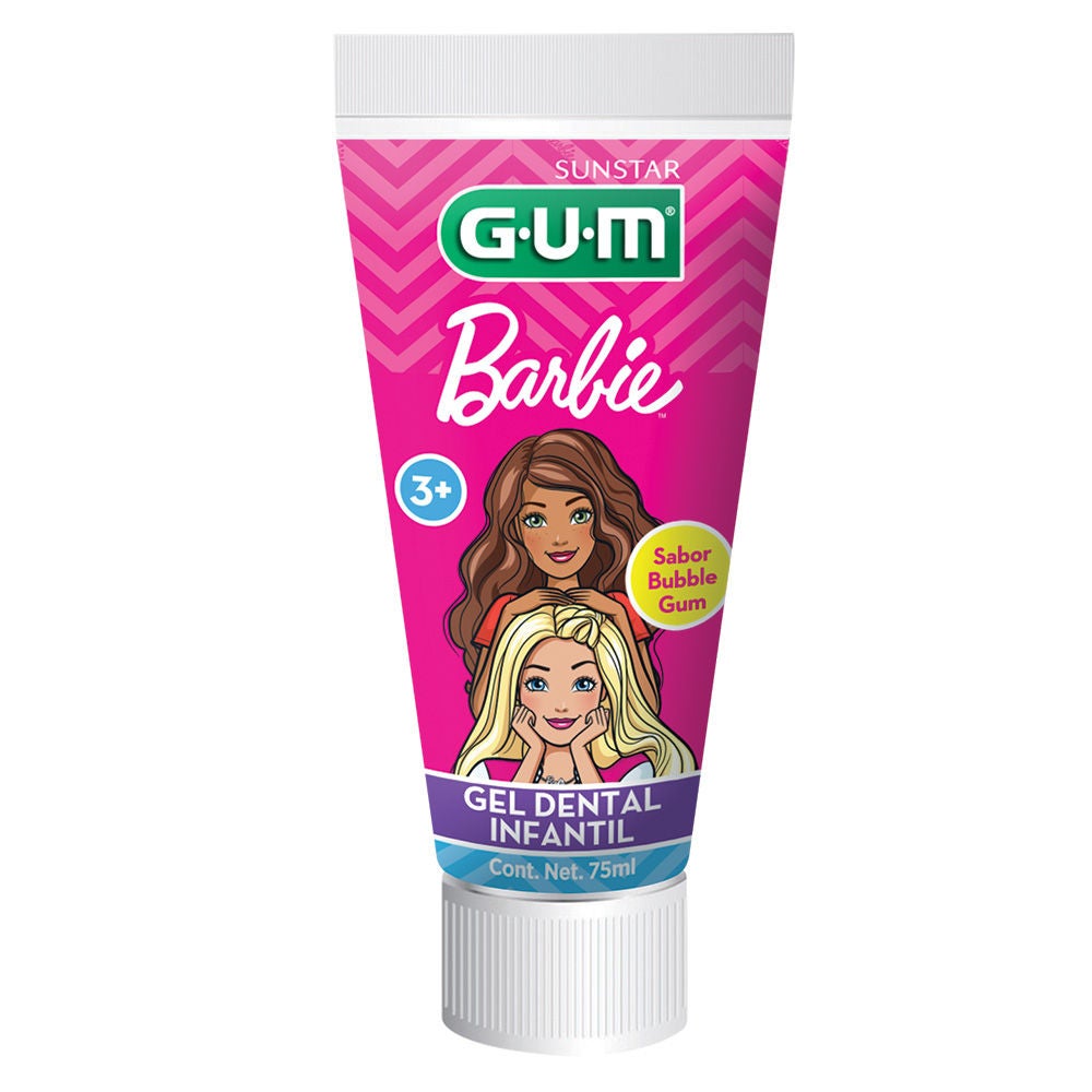 GUM BARBIE Gel Dental Infantil 75ml