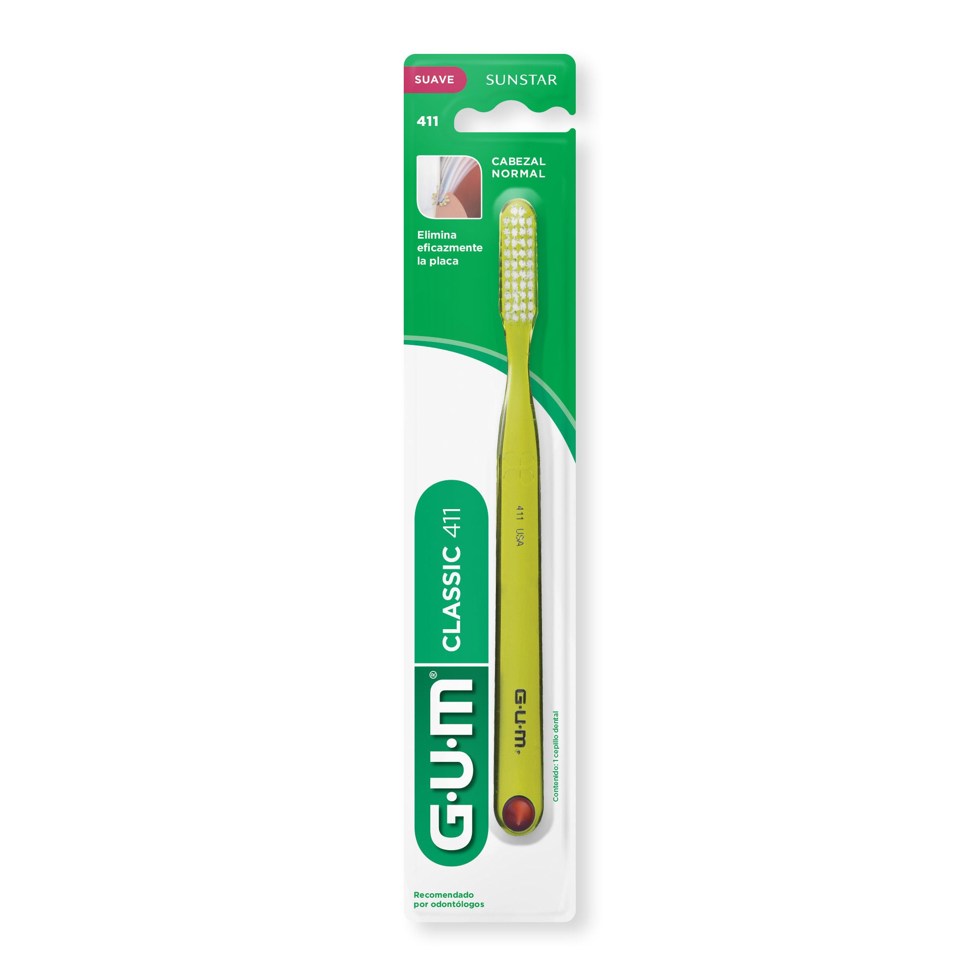 GUM Cepillo de Dientes Classic 411