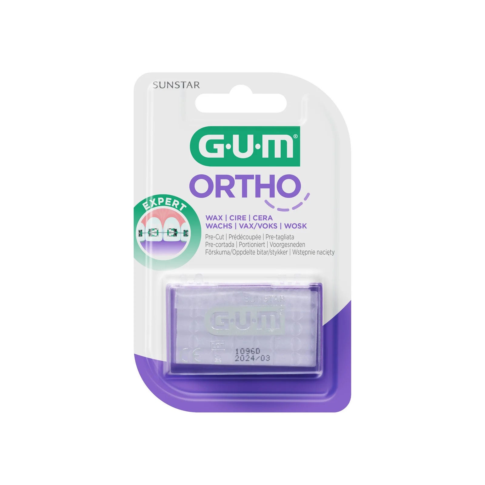 GUM ORTHO Wachs