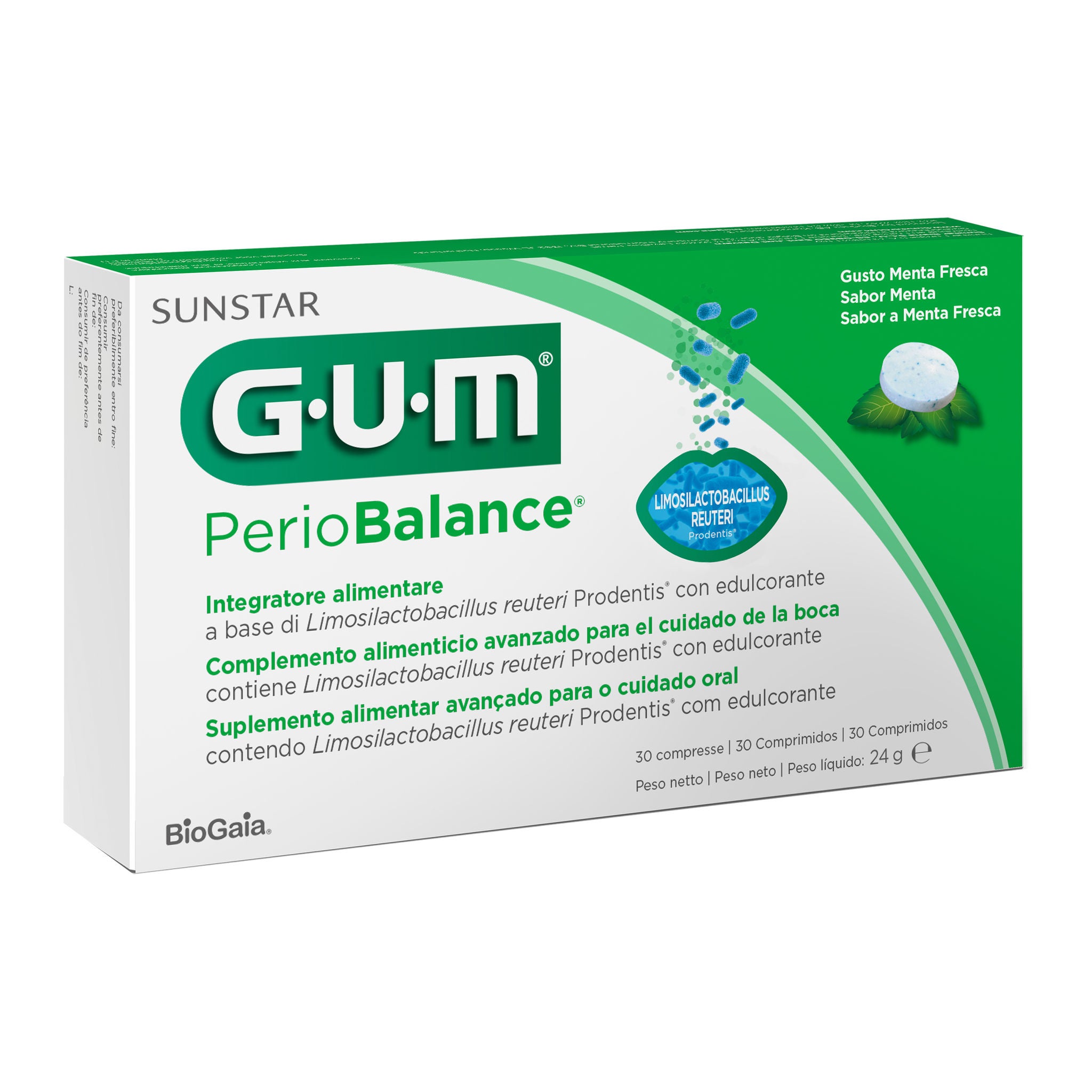 GUM PerioBalance Tablets for Oral Health, 30ct