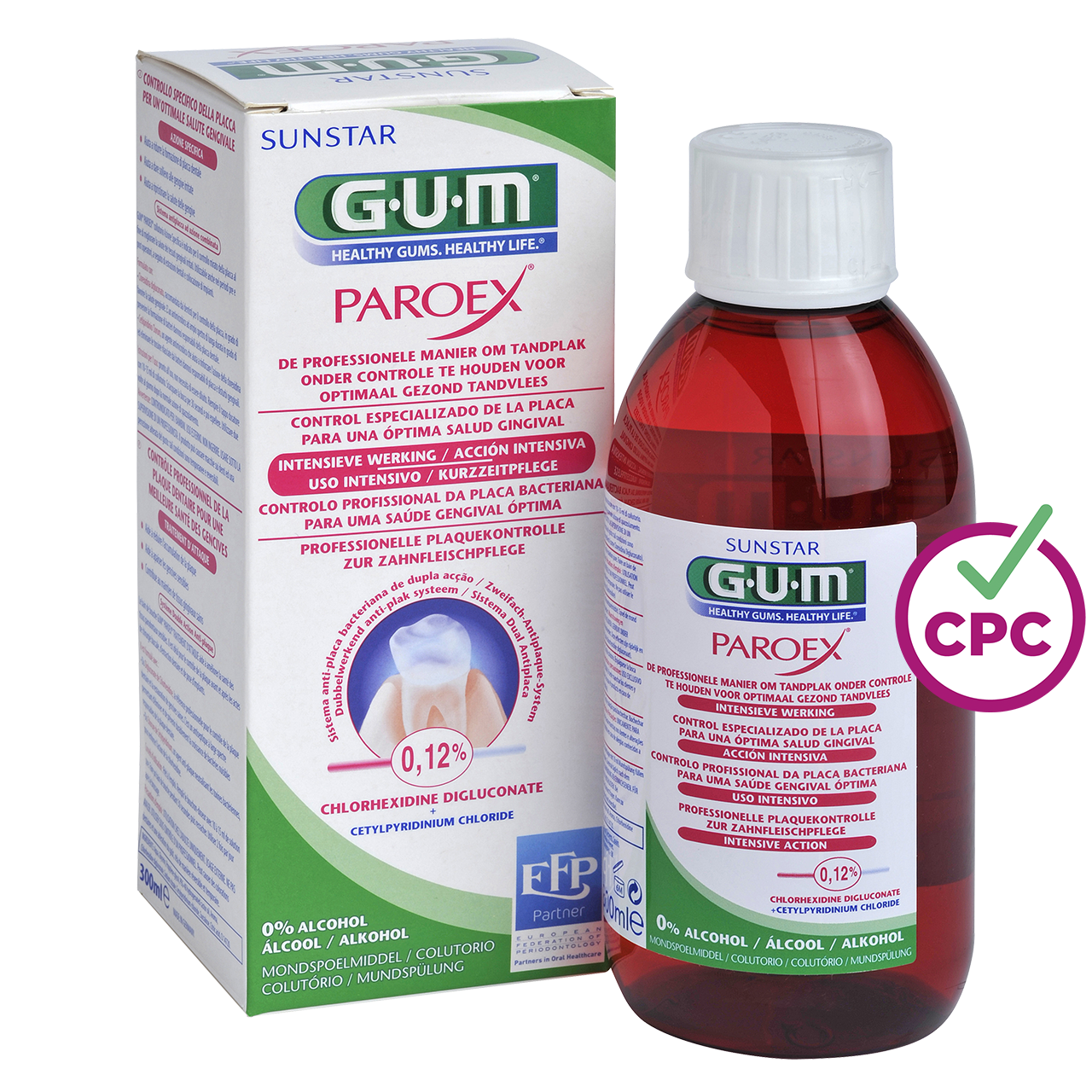 GUM® PAROEX® 0,12% Colutório de Ação Intensiva