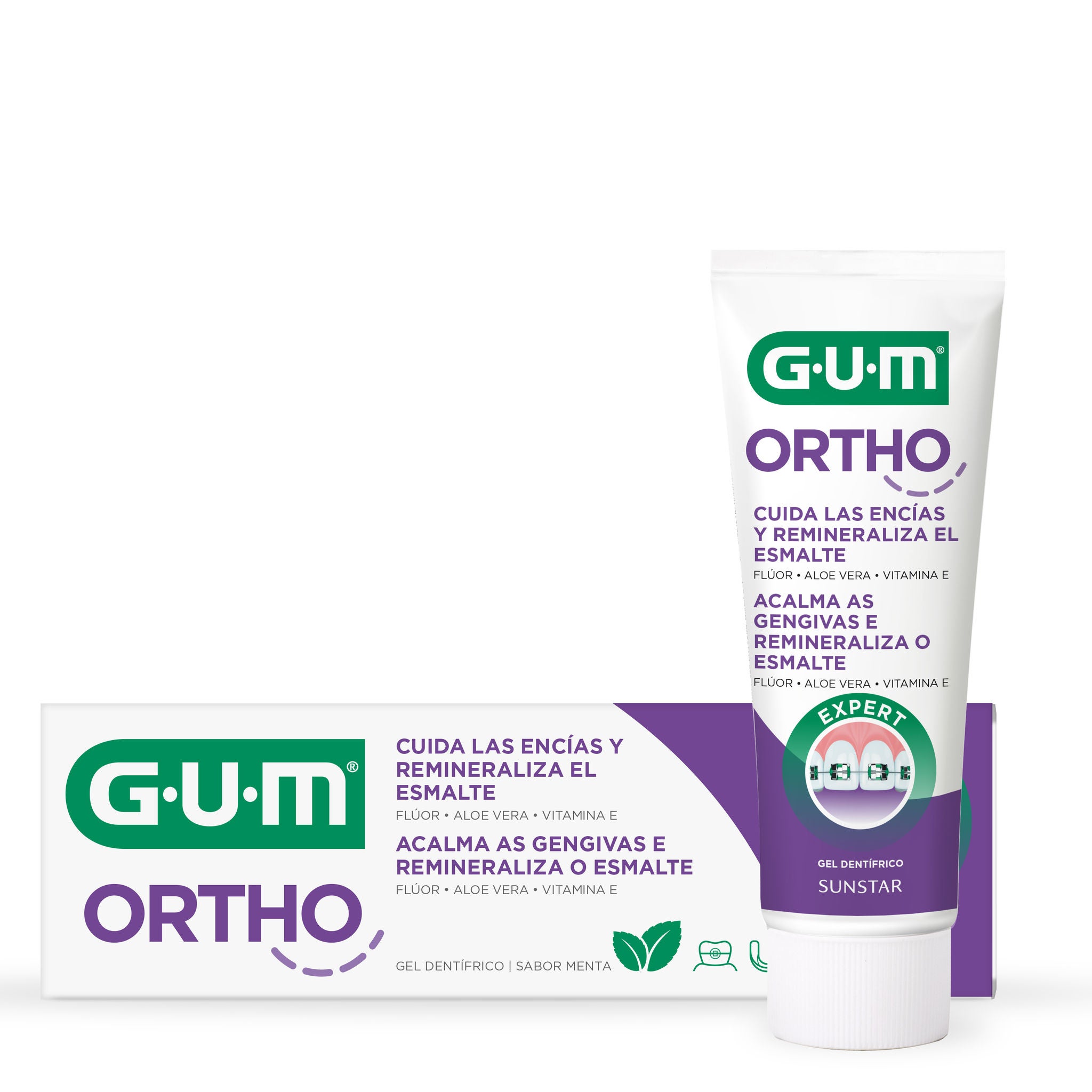 Pasta de dientes GUM ORTHO