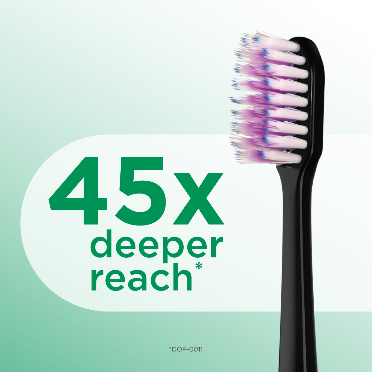 45x deeper reach