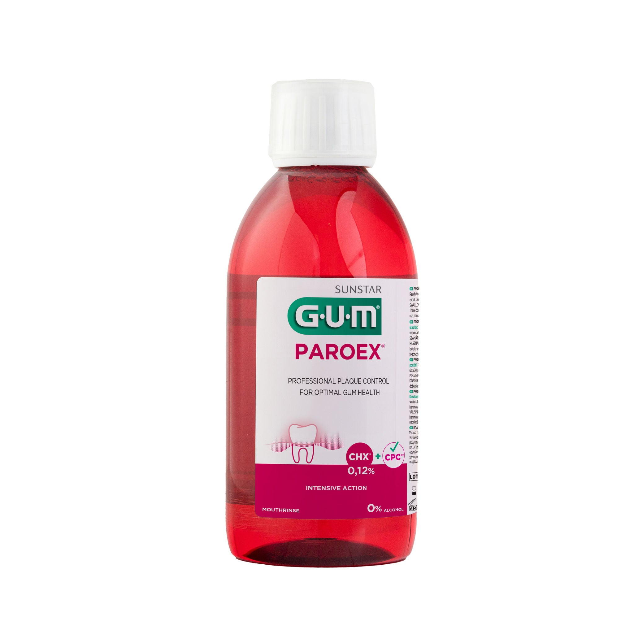 GUM Paroex Mouthrinse 300ml Bottle for Gum Health