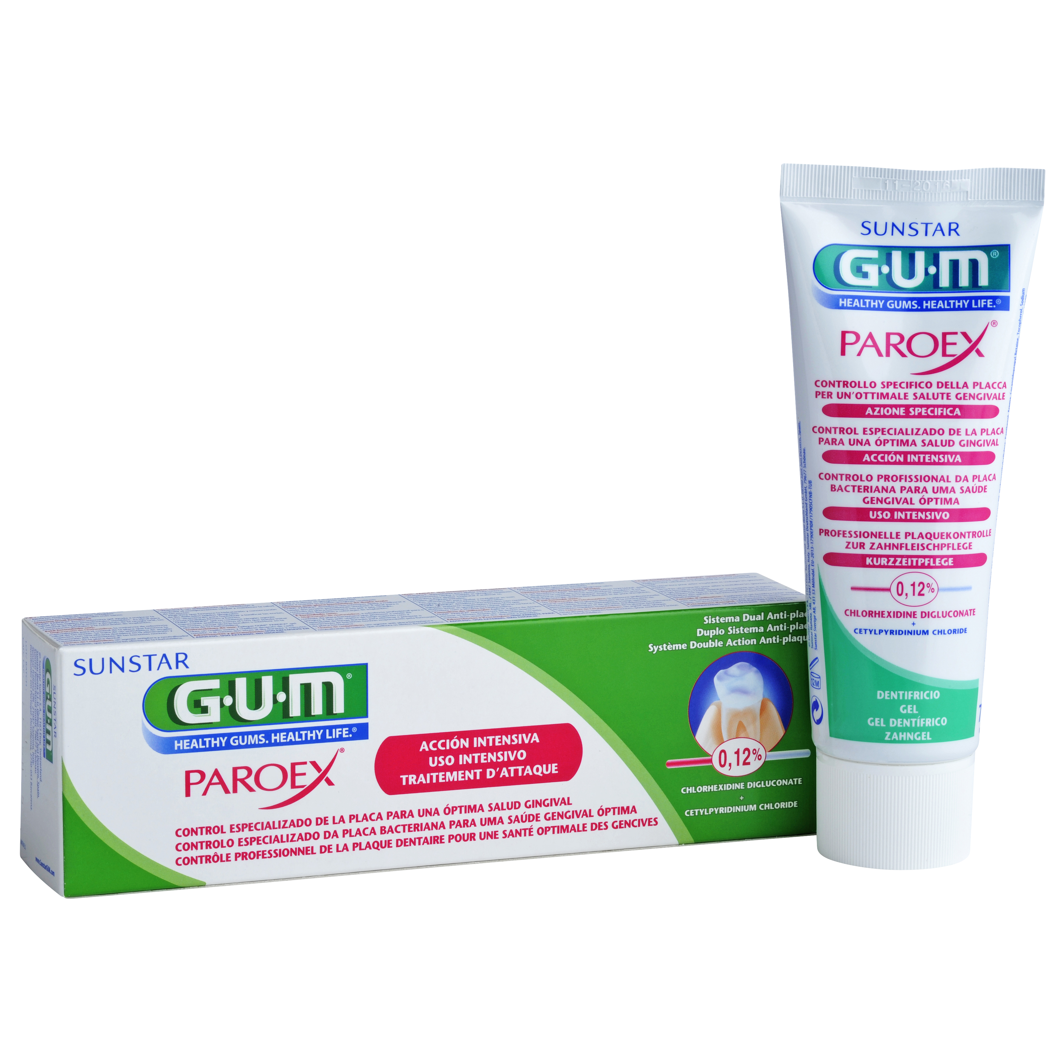 GUM PAROEX Gingivitis 0,12% Pasta Dental