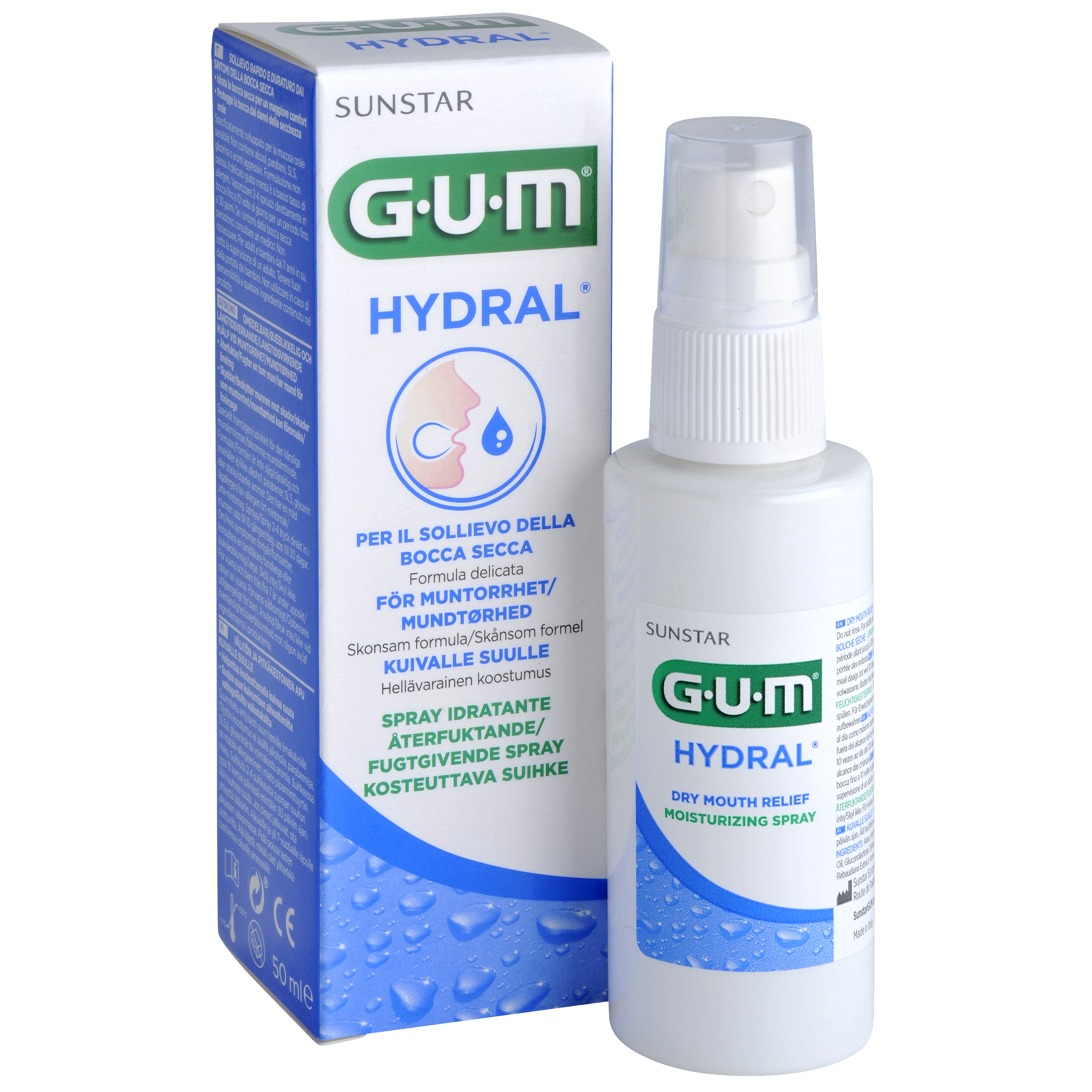 GUM HYDRAL aterfuktande Spray GUM HYDRAL aterfuktande Spray