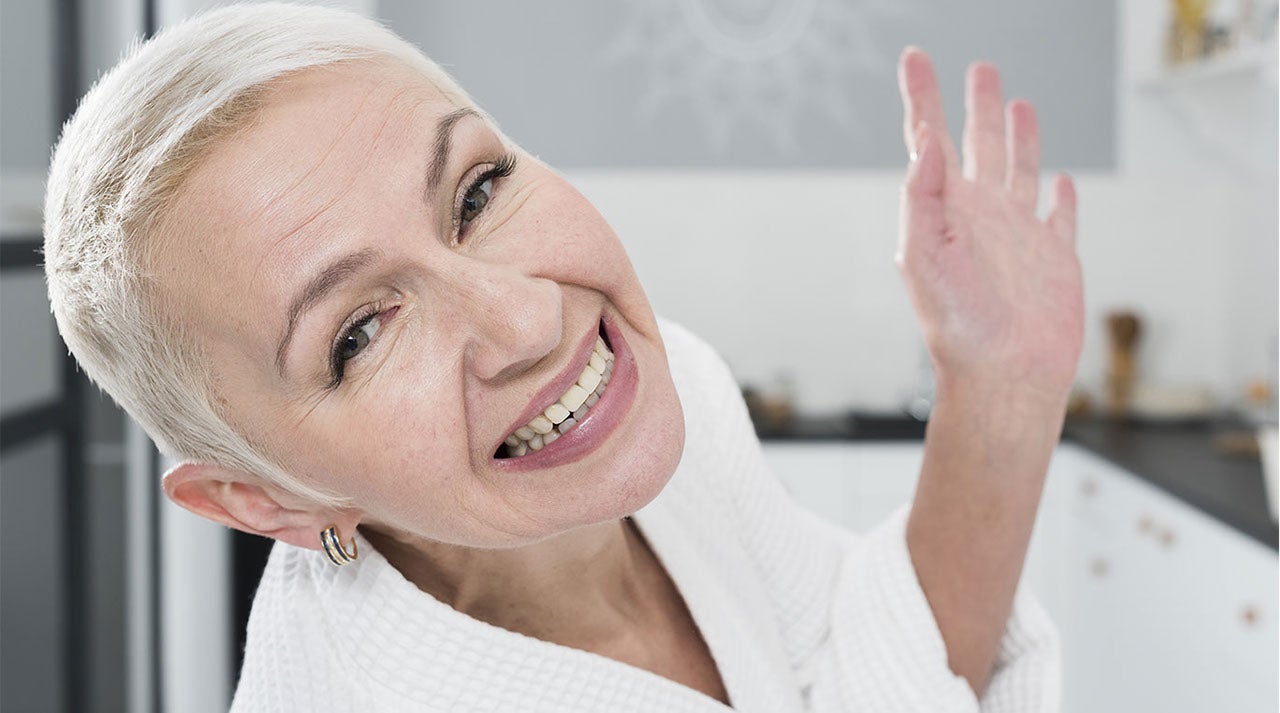  Las personas mayores también pueden tener los dientes sanos