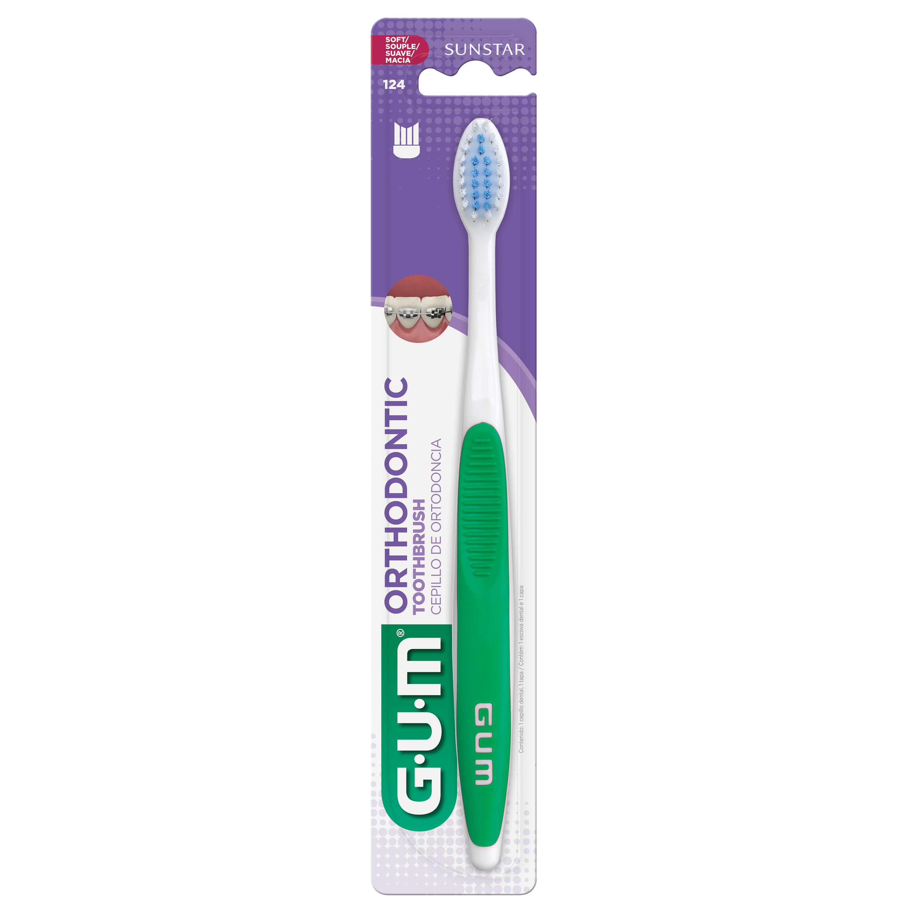 124LY-Product-Packaging-Toothbrush-Ortho-front-Green-1ct.png