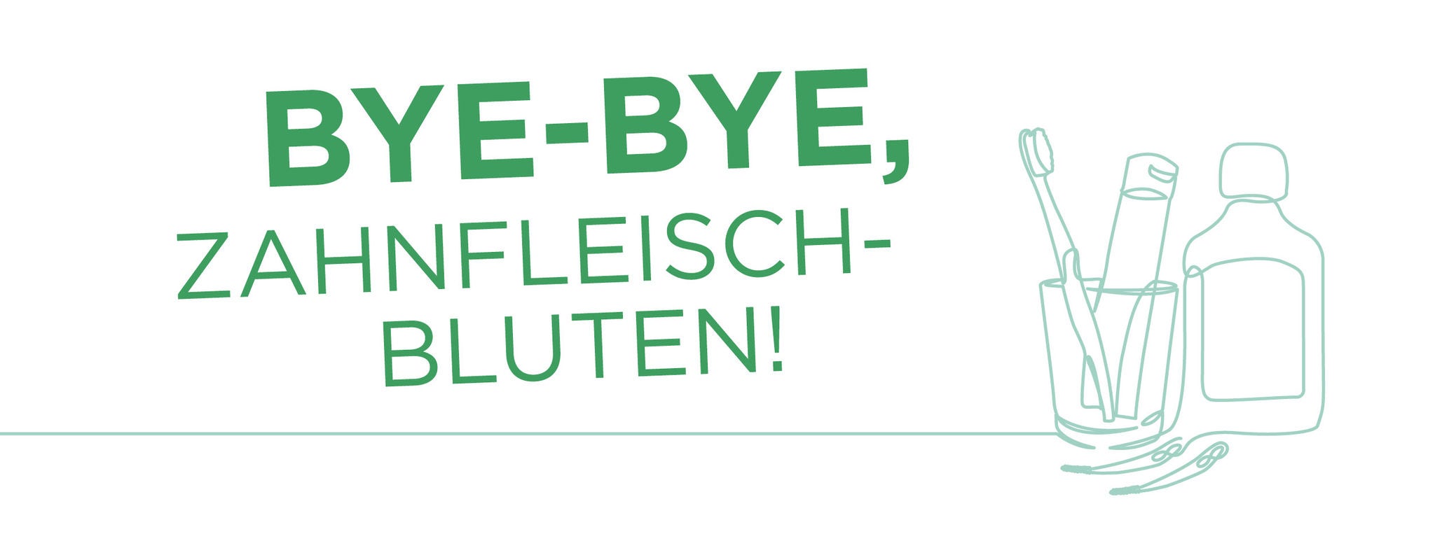 Bye-Bye Zahnfleisch-Bluten!