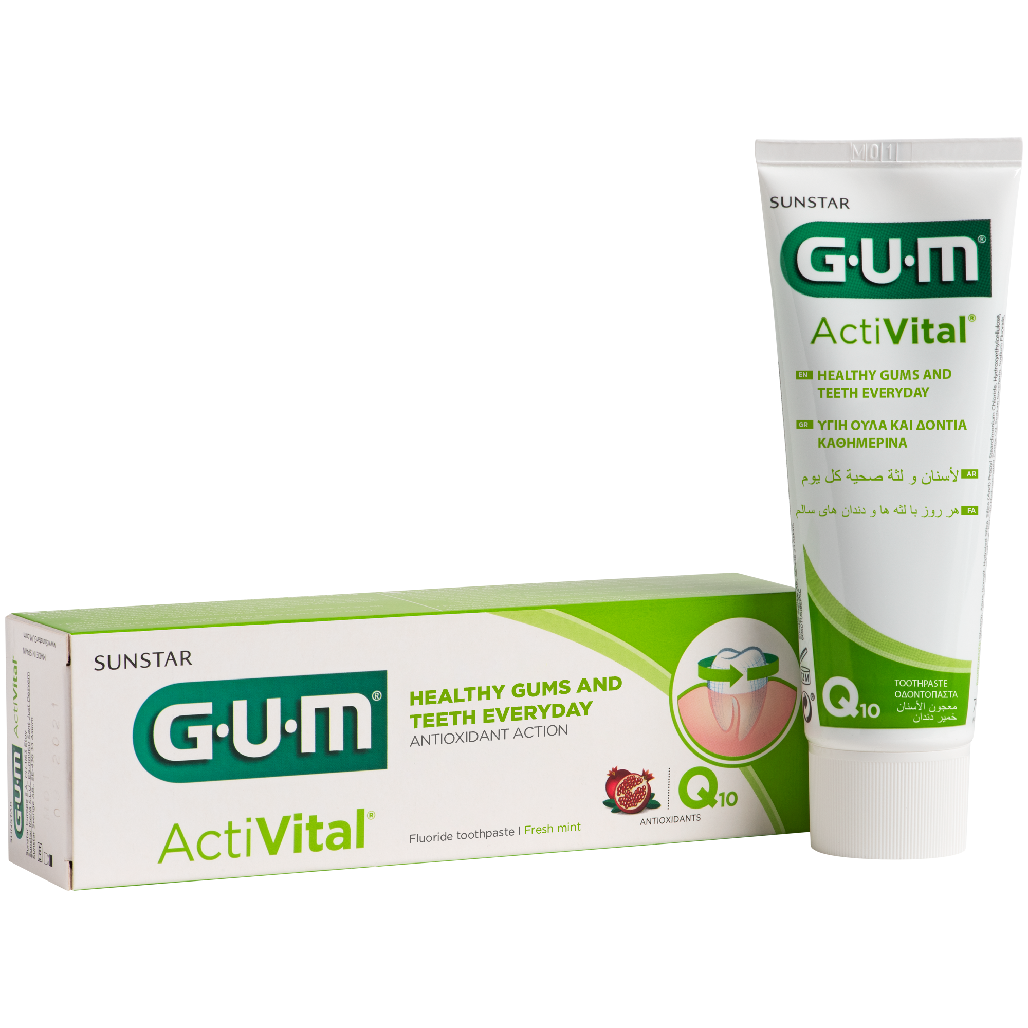 GUM ActiVital Pasta do zebow