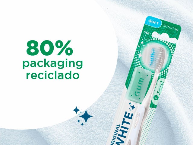 GUM Original White envase reciclado