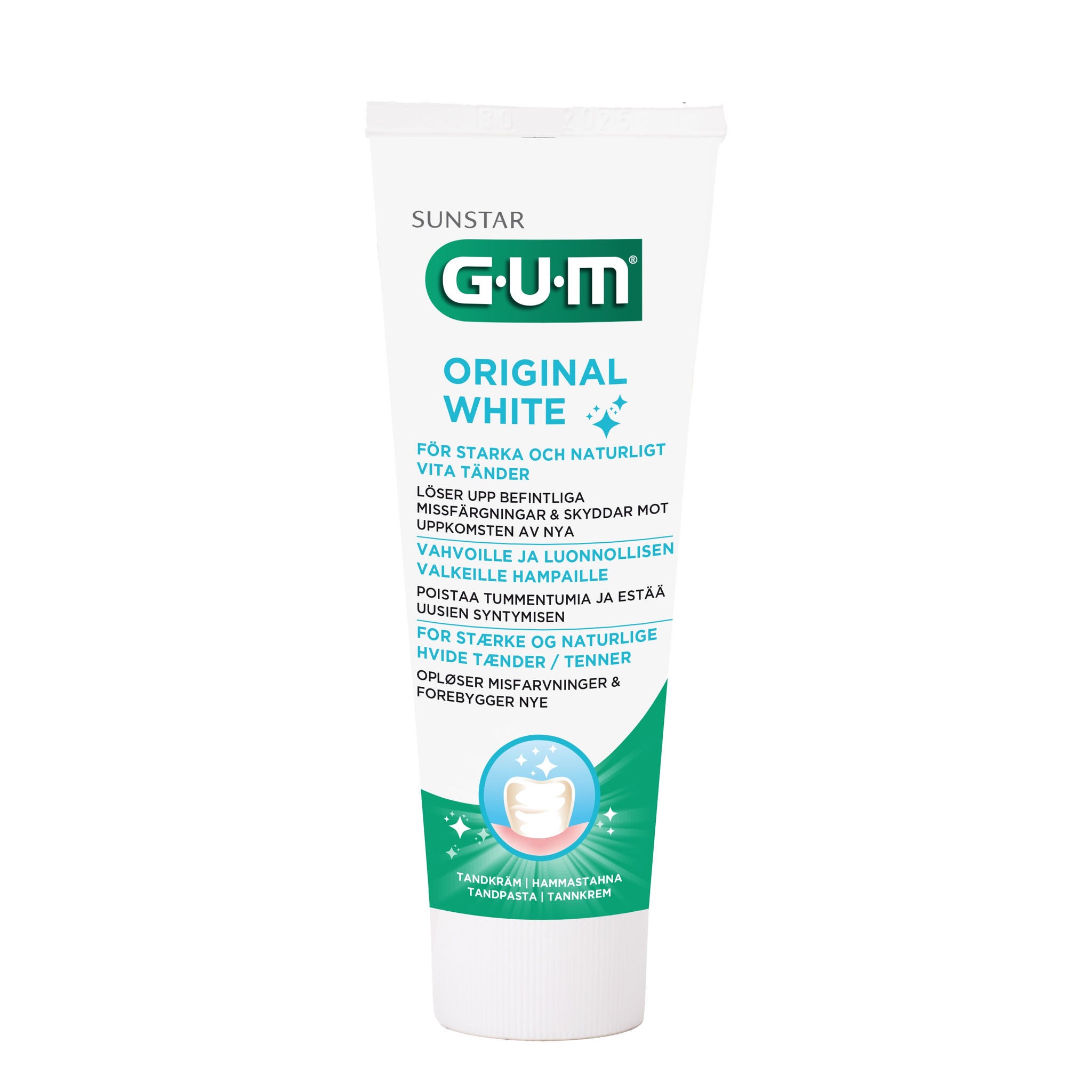 GUM Original White tannkrem GUM Original White tannkrem