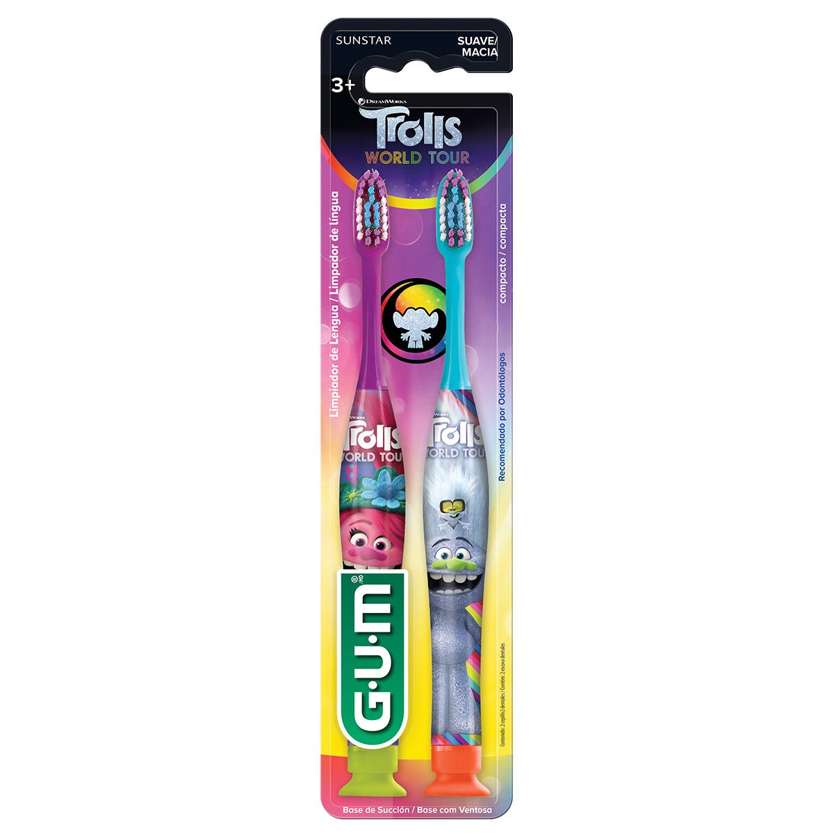 Escova Dental Infantil TROLLS GUM