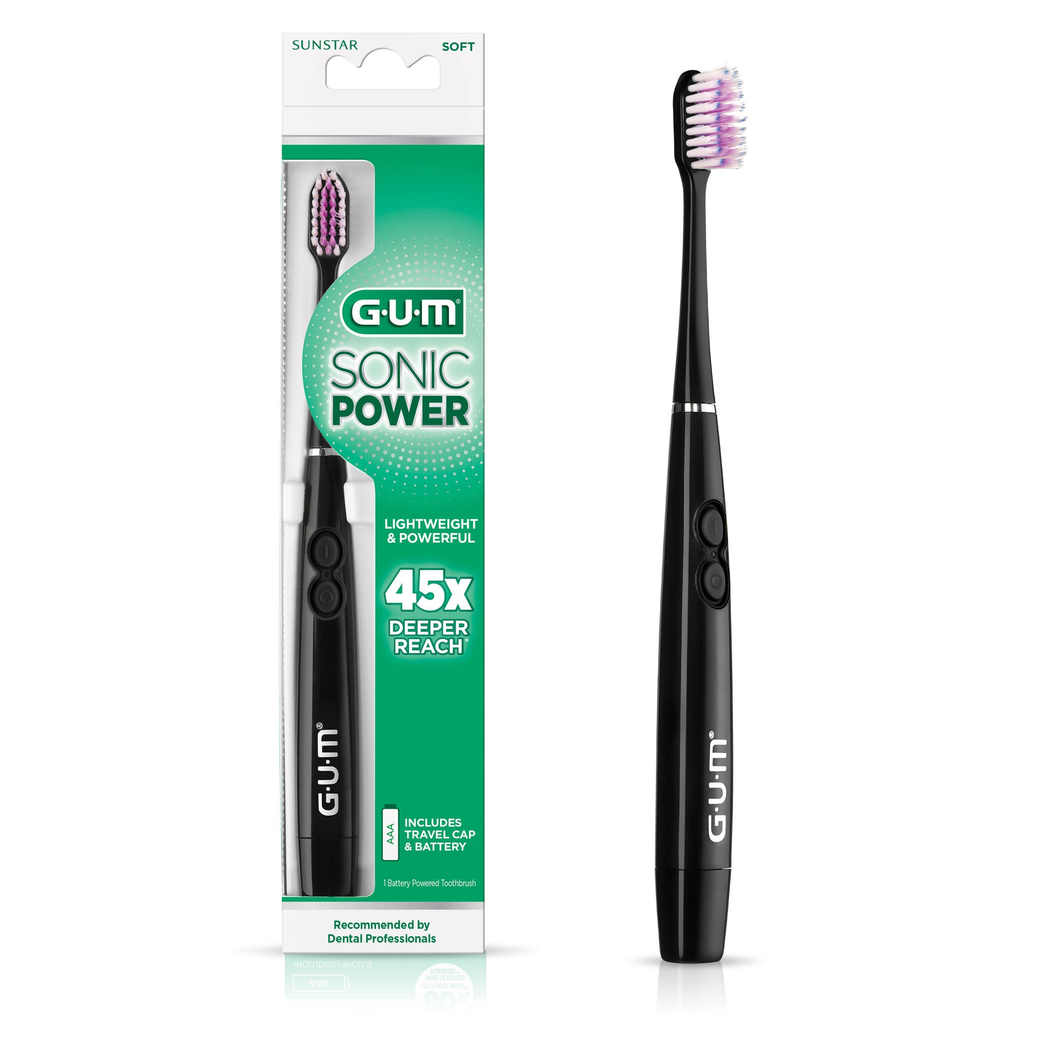 GUM® Sonic Power Toothbrush