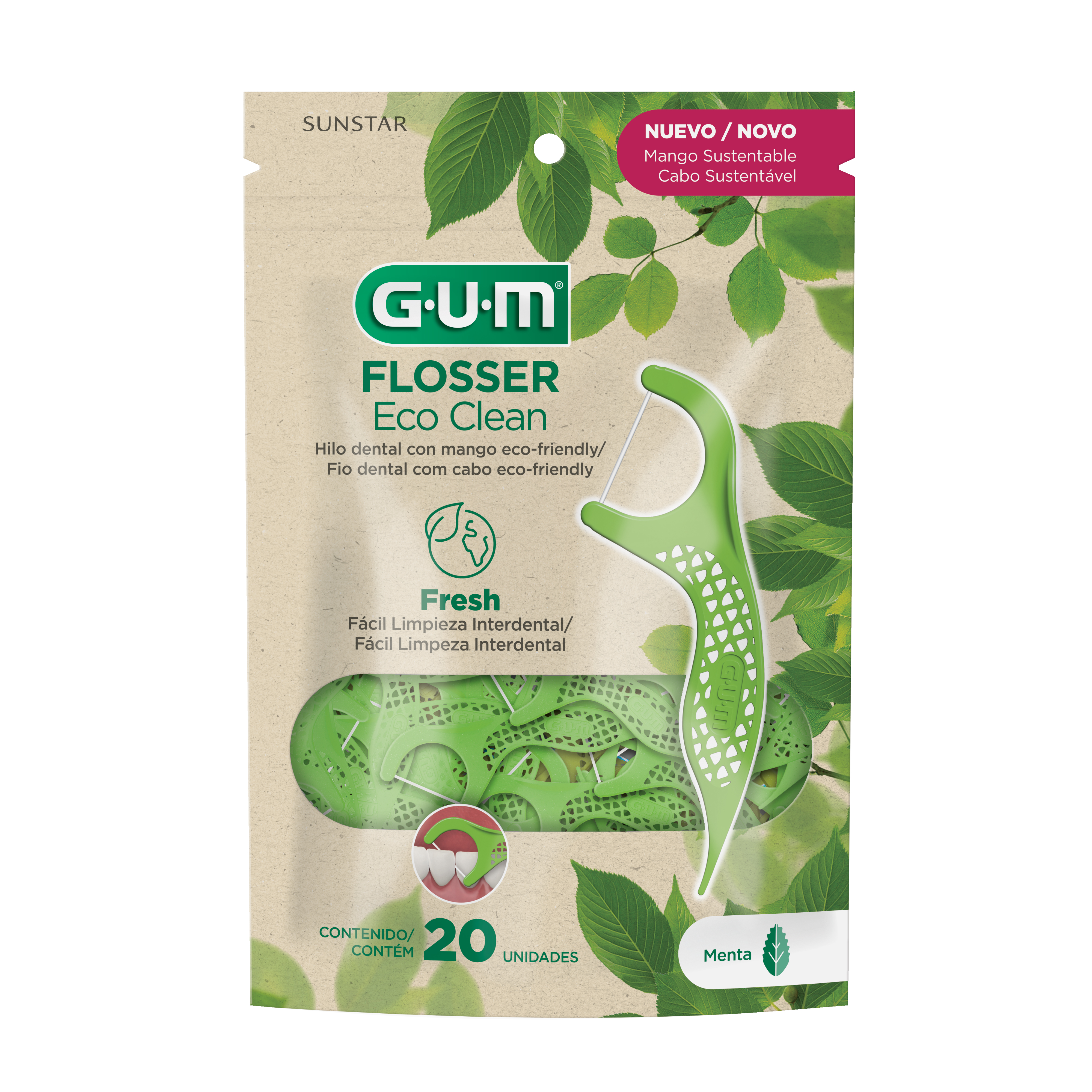 GUM Flossers Eco Clean