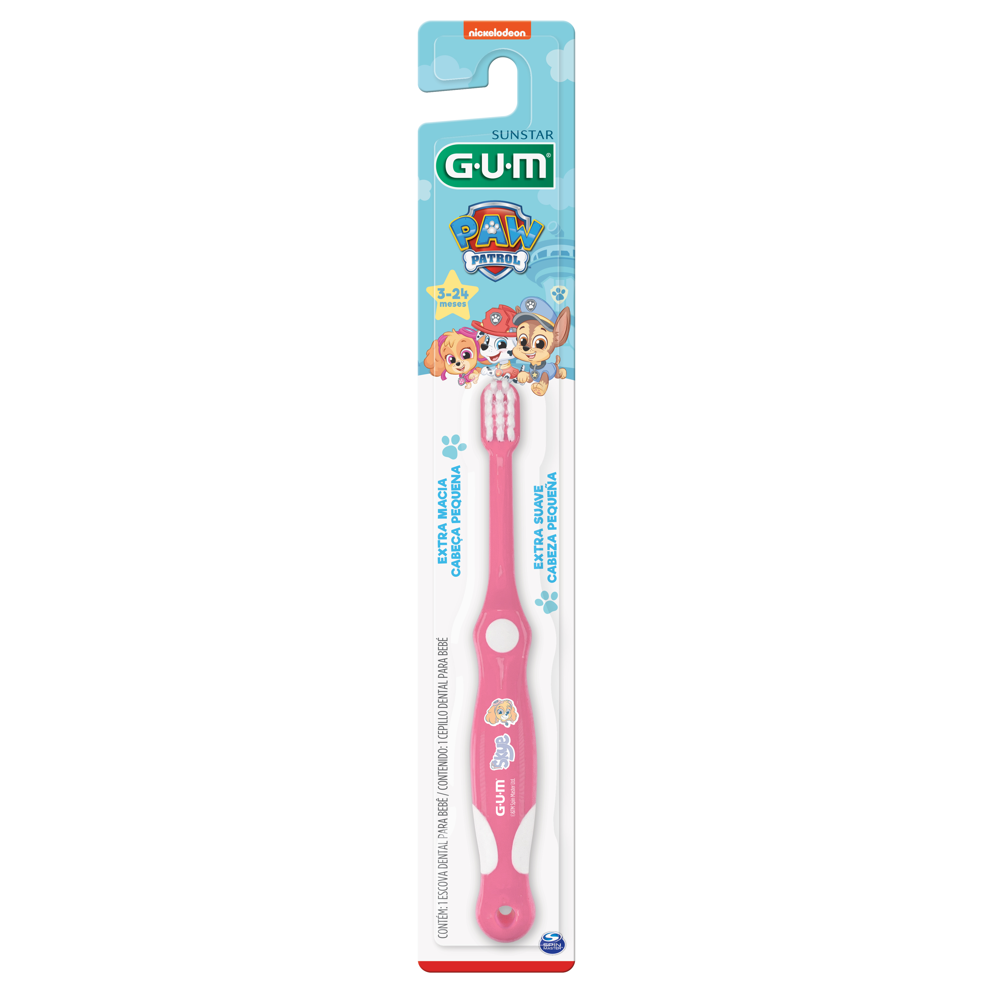 GUM Cepillo de Dientes Baby Paw Patrol