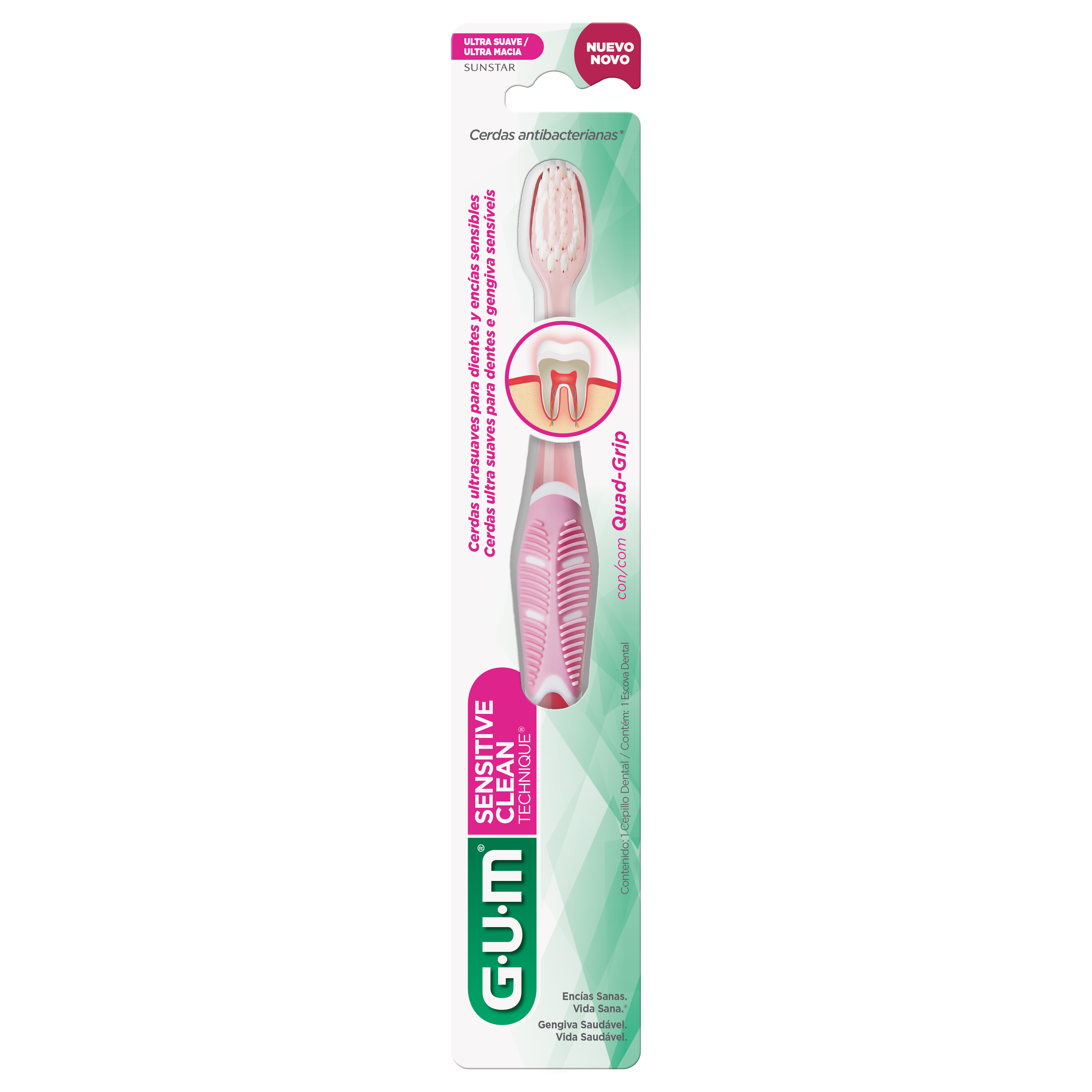 GUM Cepillo de Dientes Technique Sensitive Clean