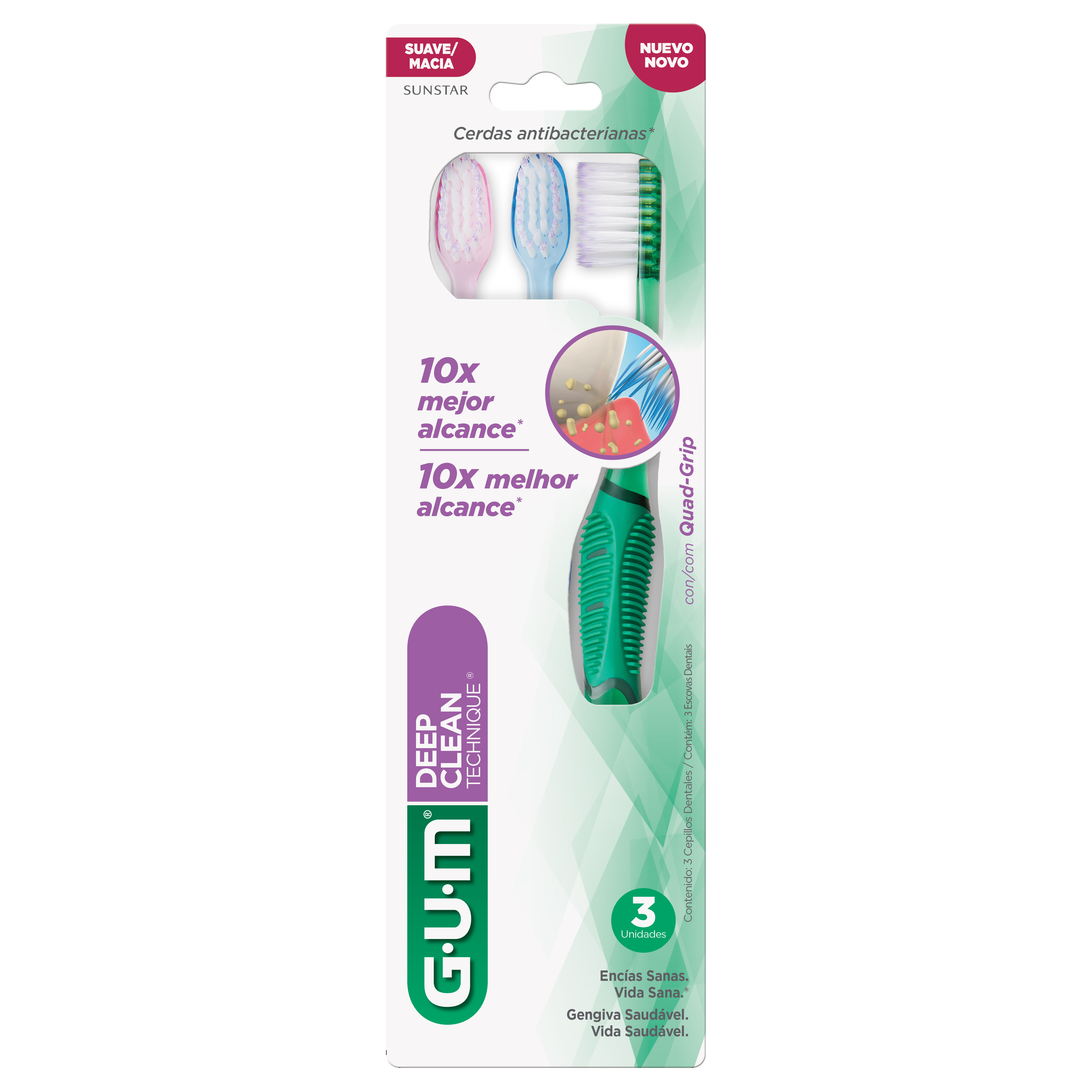 GUM Escova Dental Deep Clean