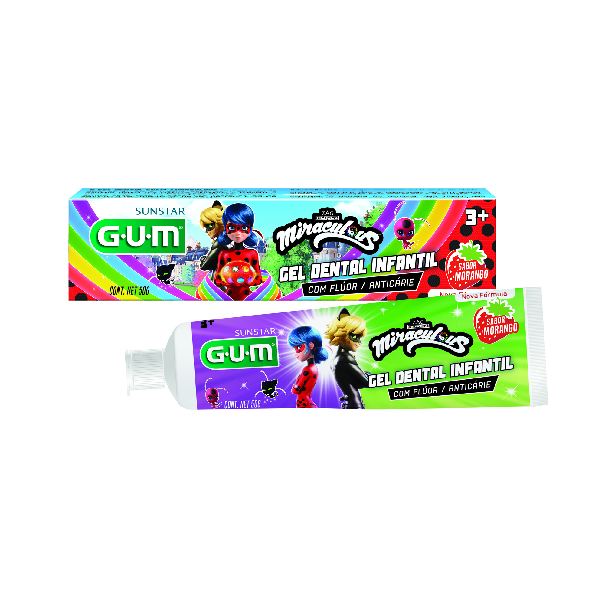 Gel Dental Infantil MIRACULOUS GUM 50g