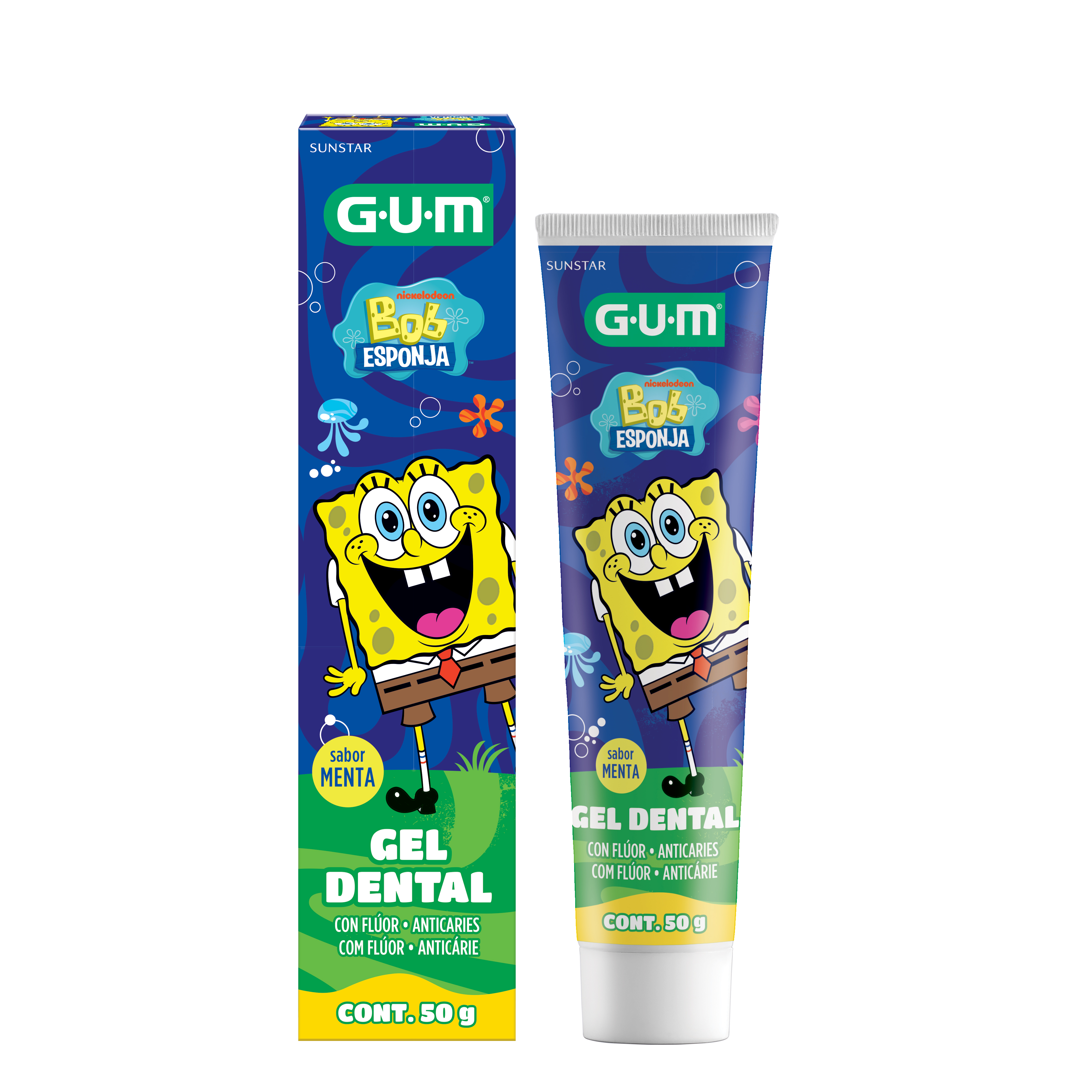 GUM Bob Esponja Gel Dental