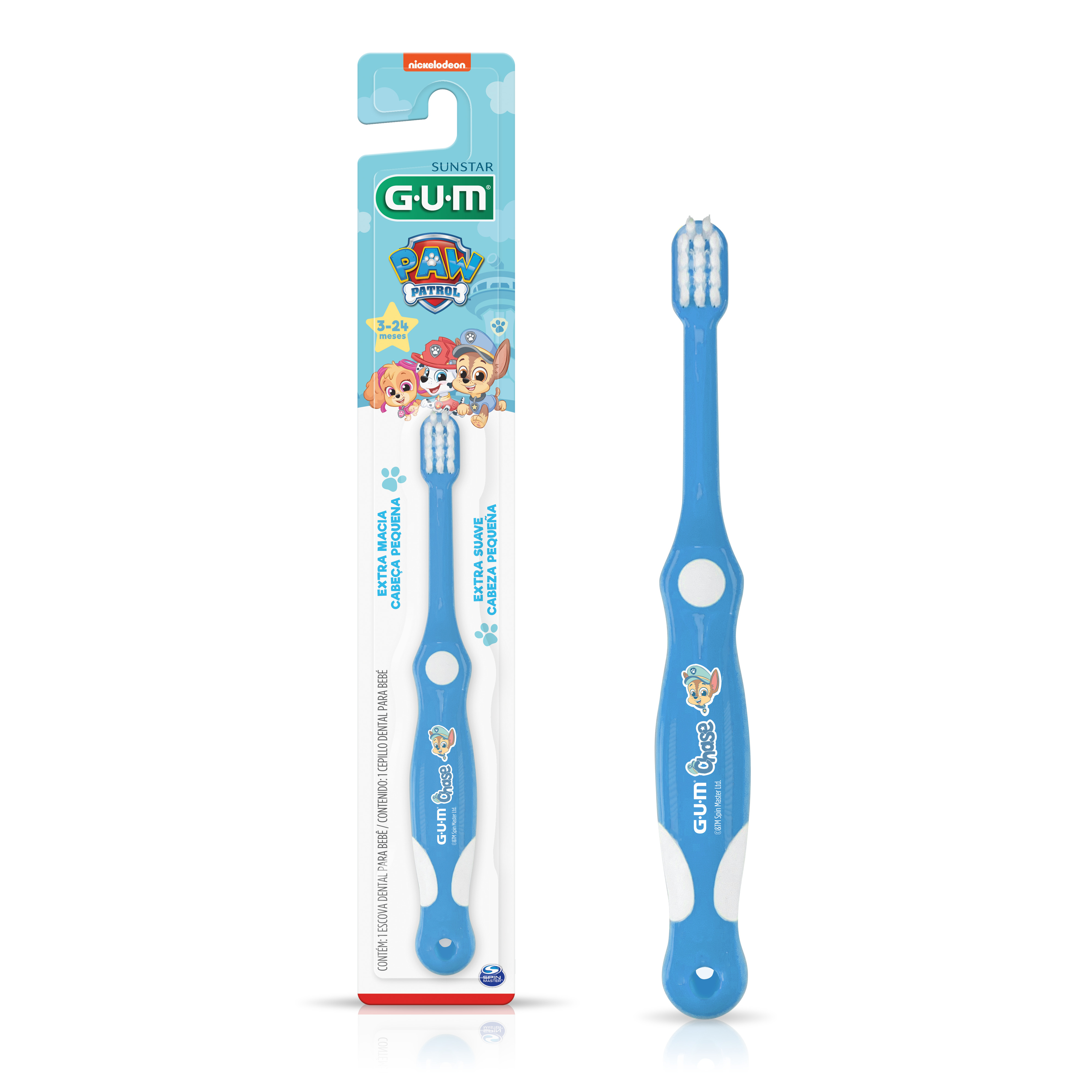 Escova Dental Baby GUM® Patrulha Canina Escova Dental Baby GUM® Patrulha Canina
