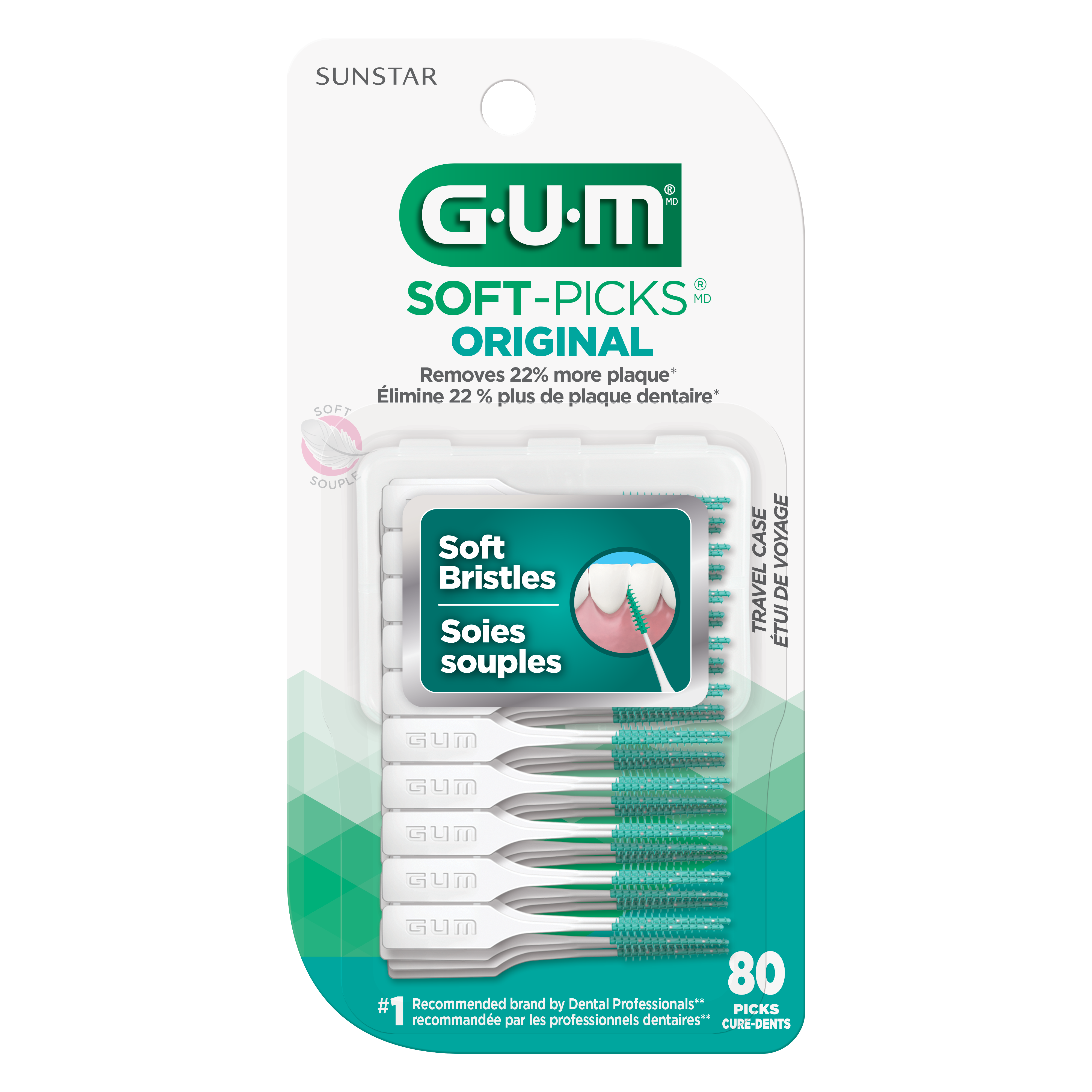 SOFT-PICKS Original Dental Picks front packaging