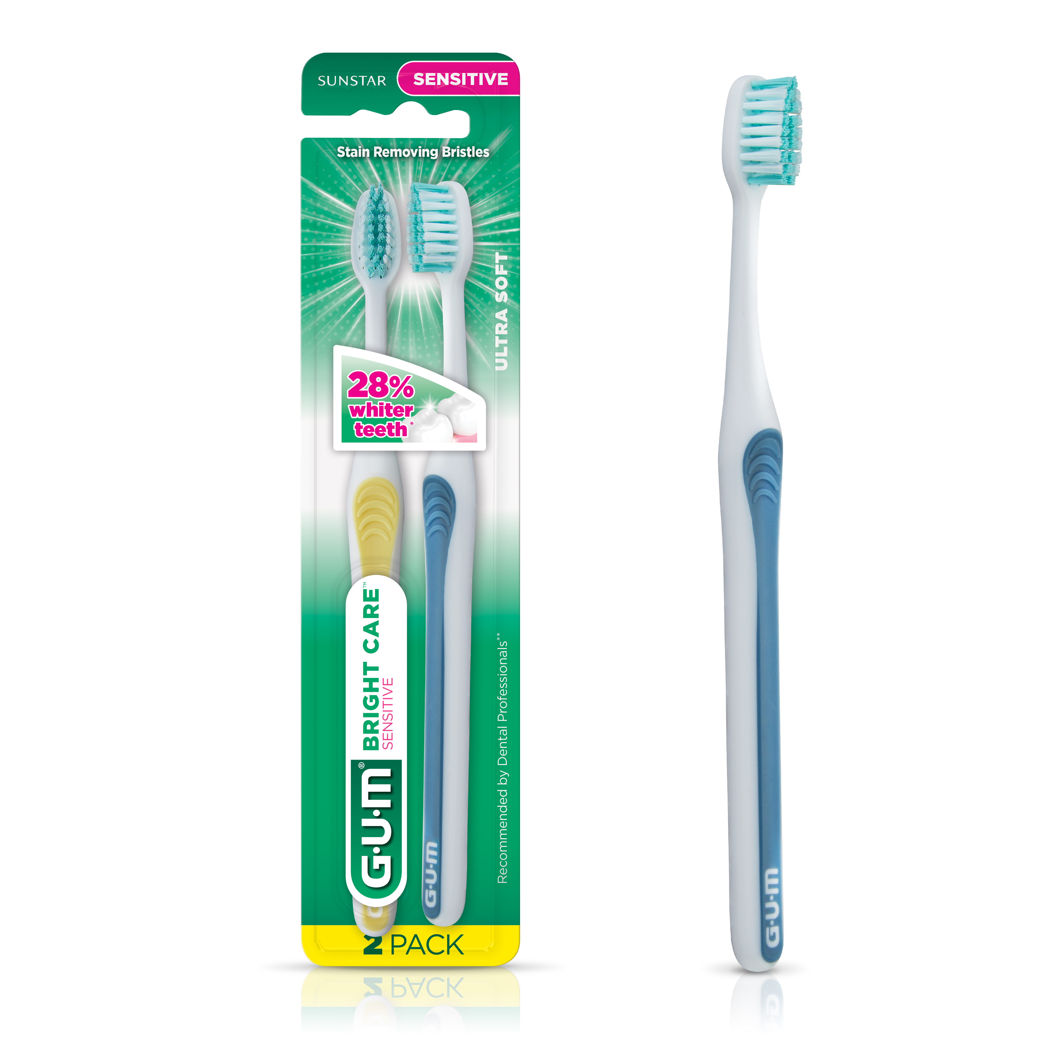 GUM® Bright Care Sensitive Toothbrush