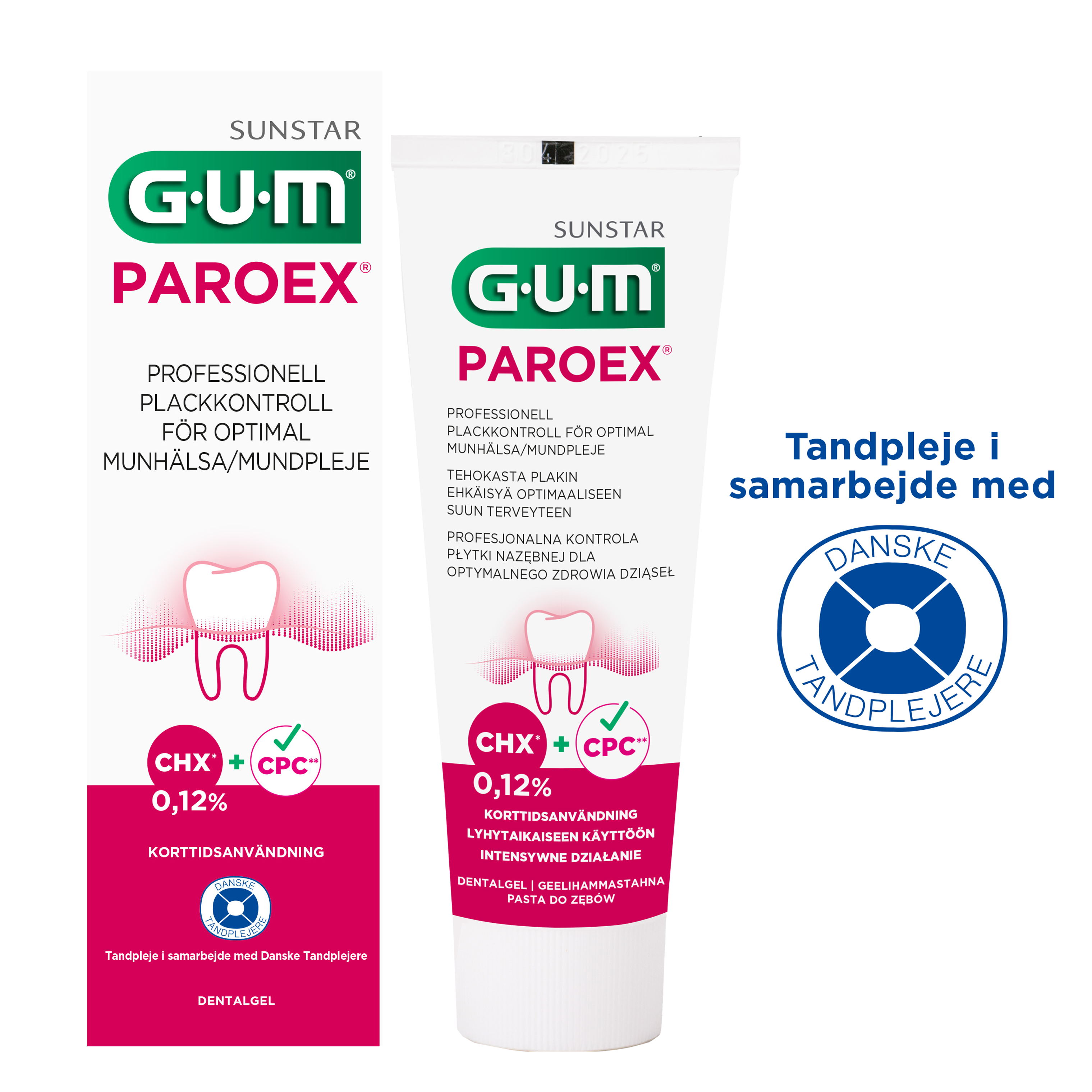 GUM PAROEX tandpasta 0,12%