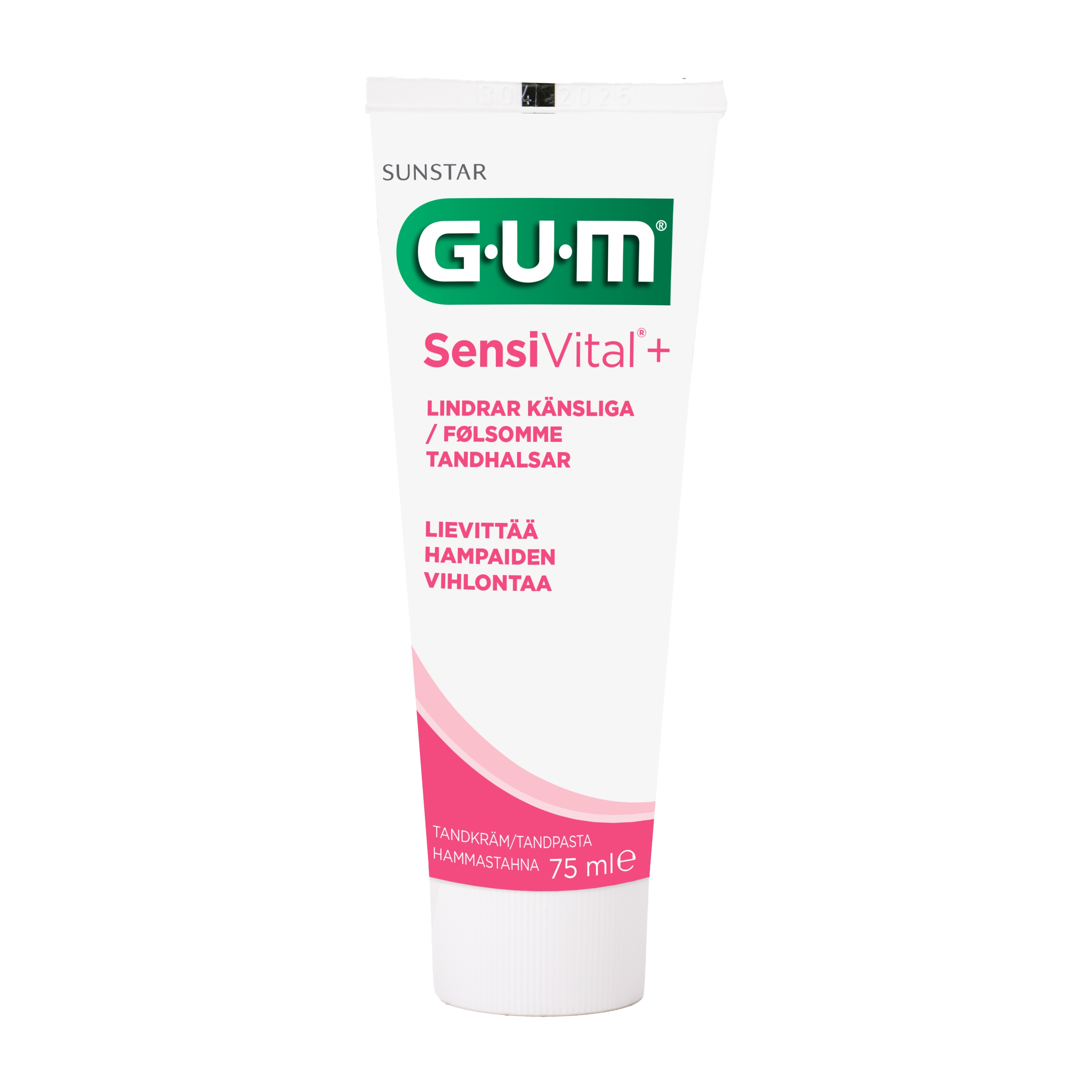 GUM SensiVital+ Hammastahna 75ml