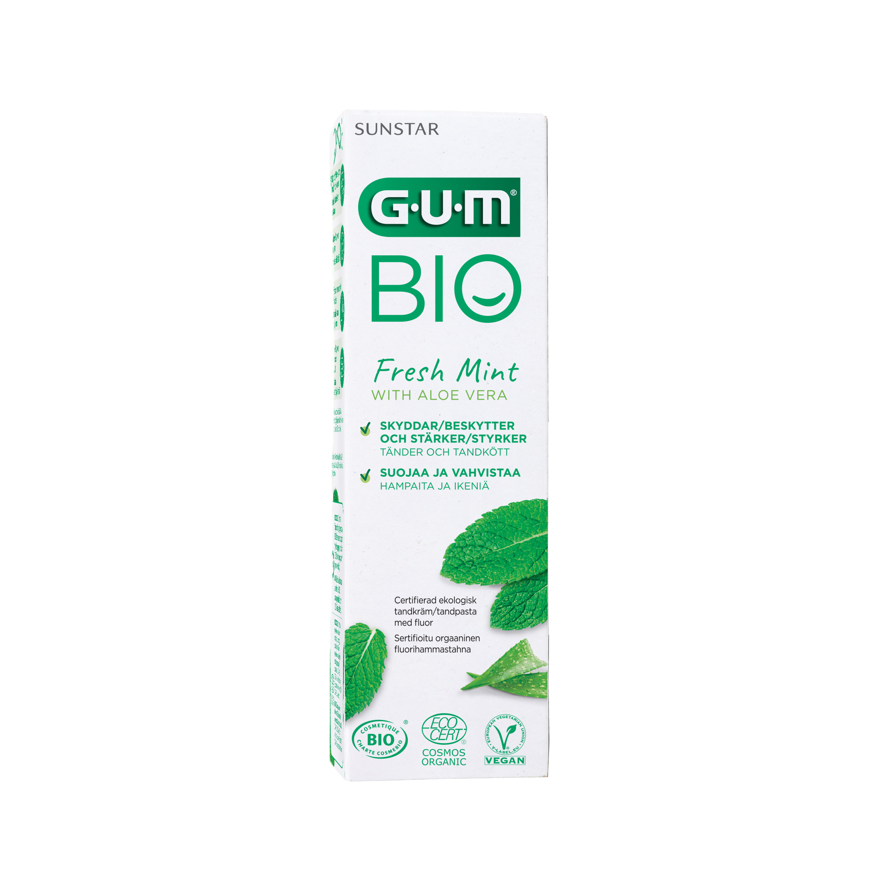 GUM BIO Fresh Mint Toothpaste with Aloe Vera 75ml