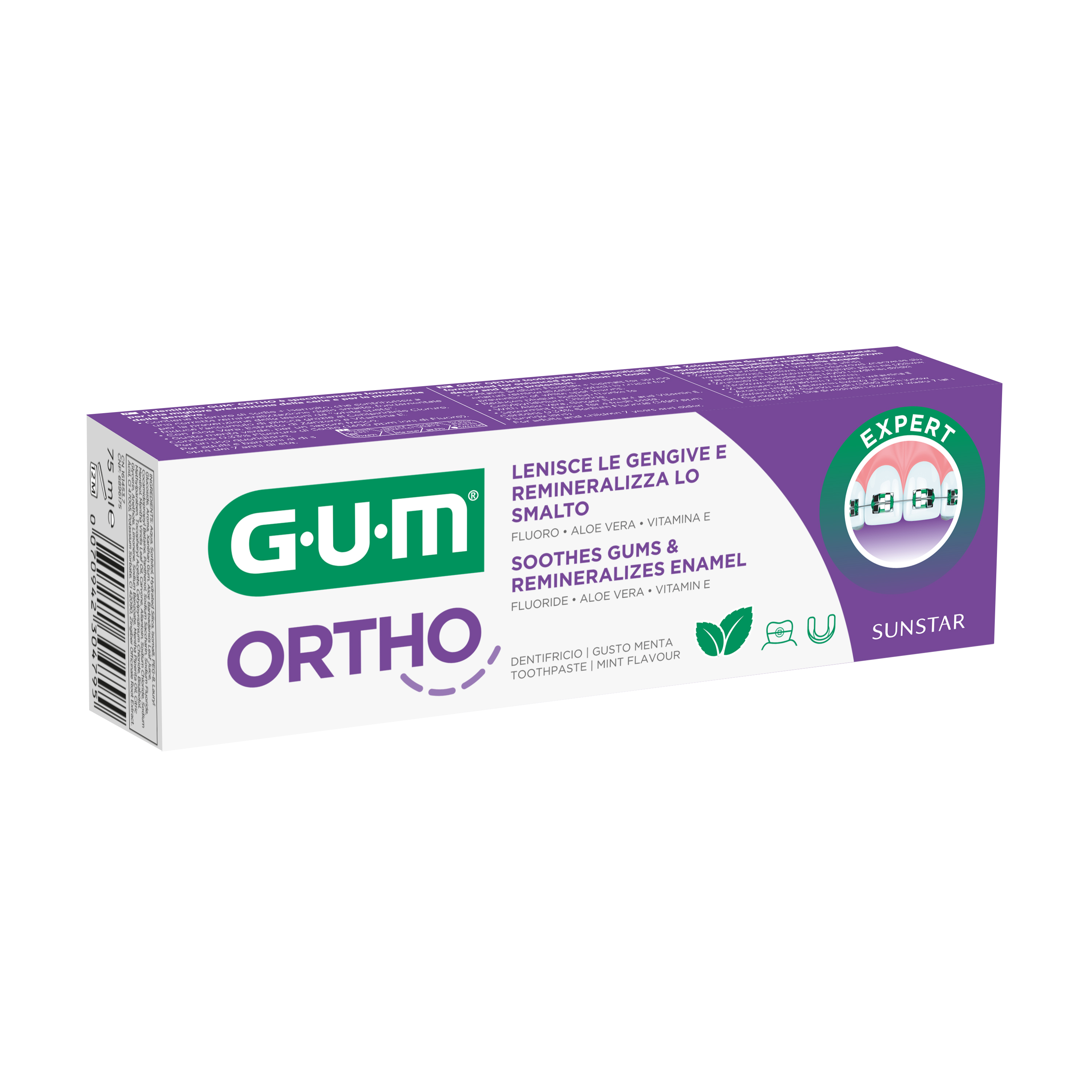 GUM® ORTHO hammastahna box GUM® ORTHO hammastahna box