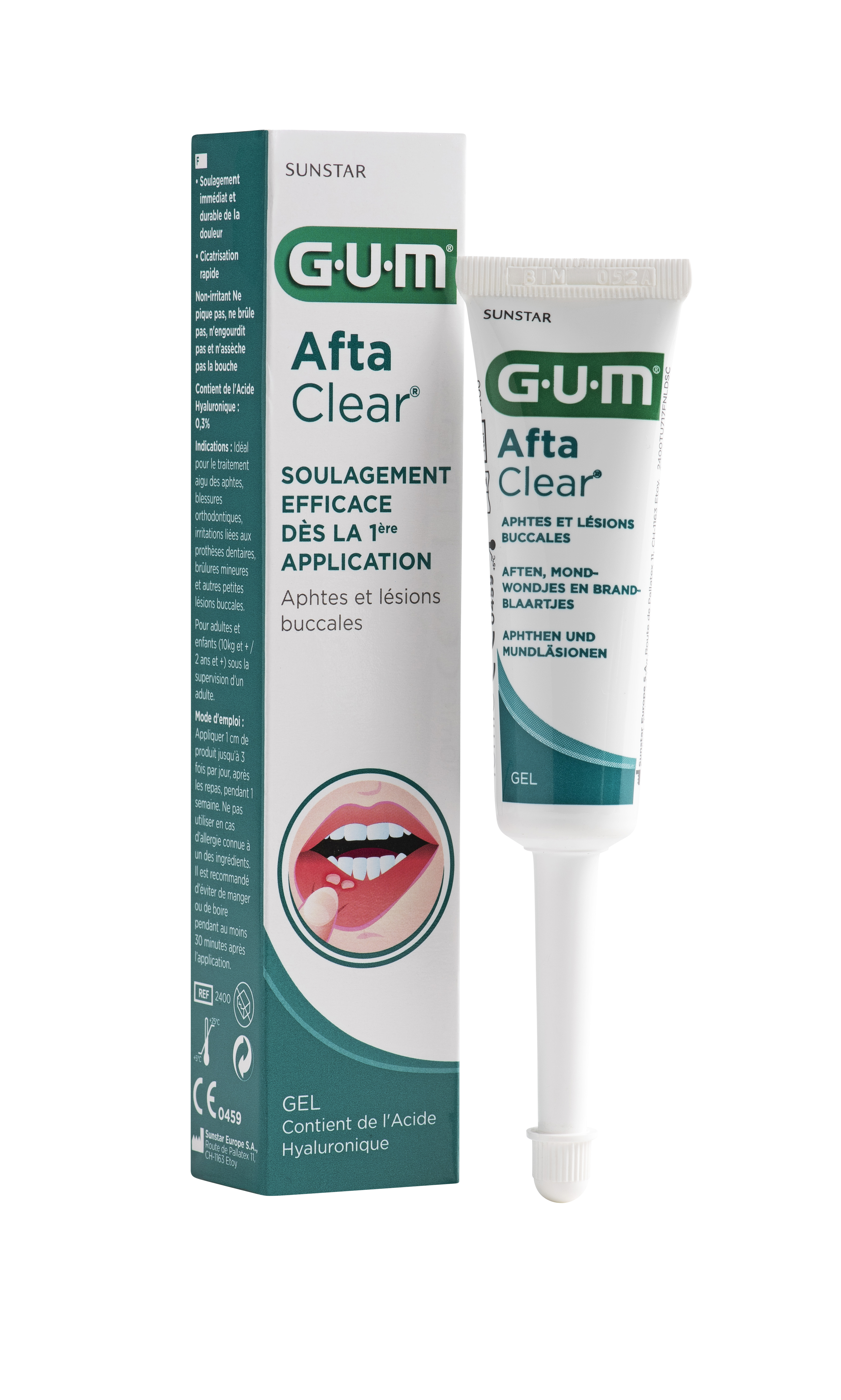 Gel GUM AftaClear