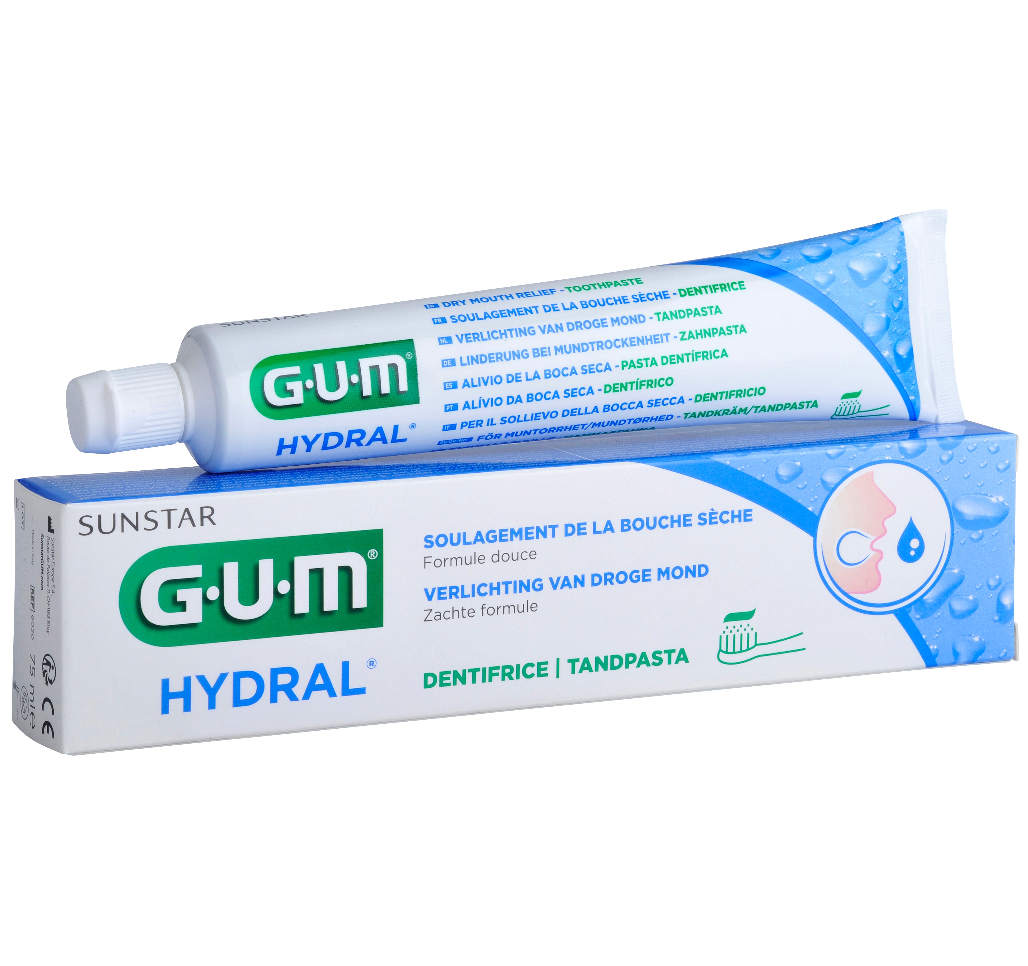 Dentifrice GUM HYDRAL