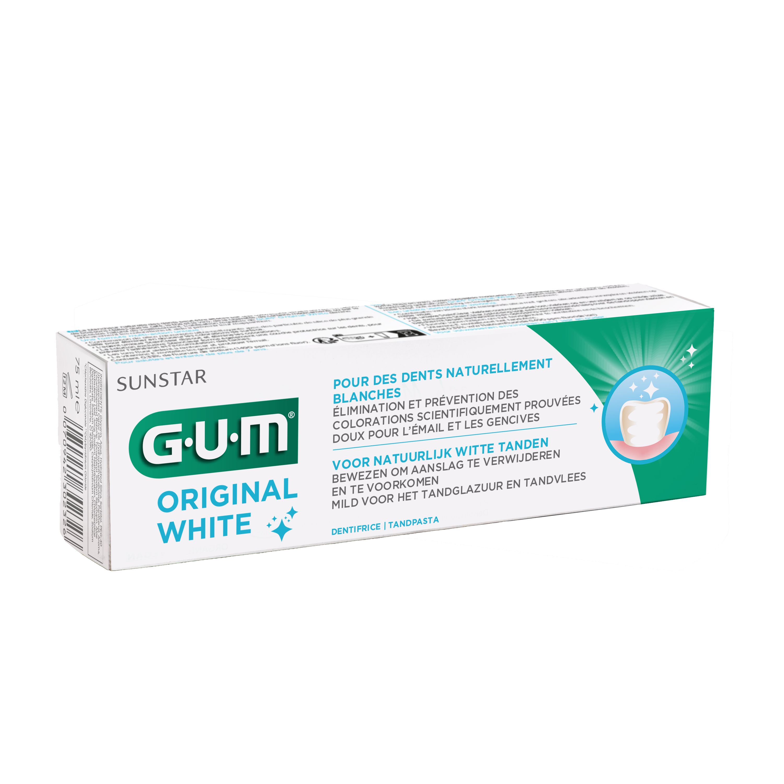 Dentifrice GUM® ORIGINAL WHITE Dentifrice GUM® ORIGINAL WHITE