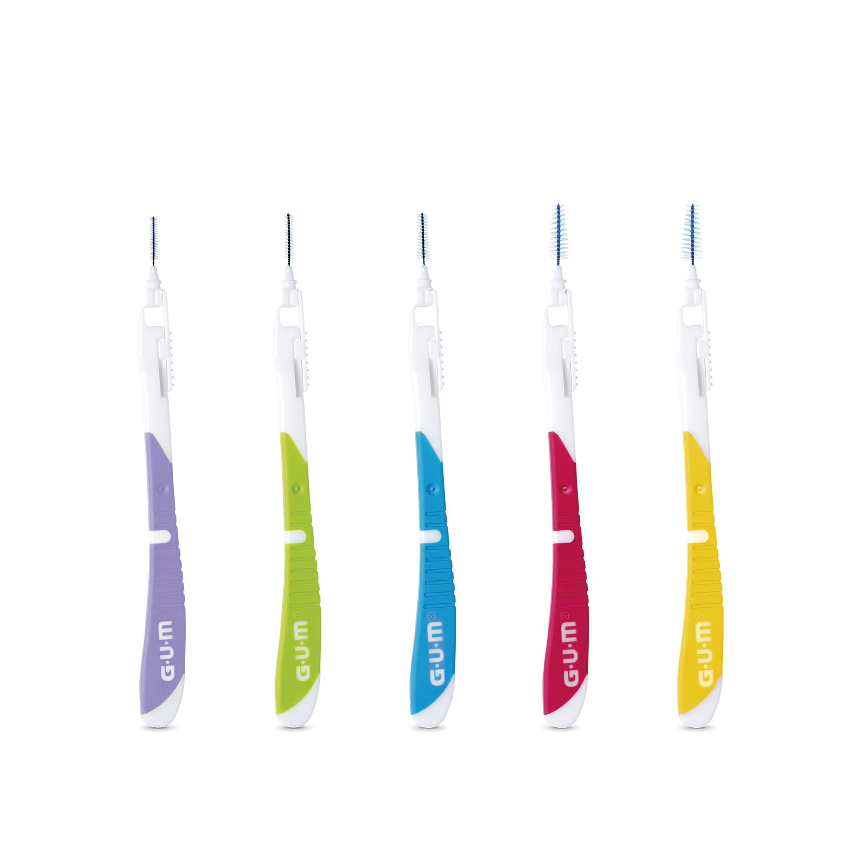 GUM Bi-Directional Interdentals Lavender 0.6mm