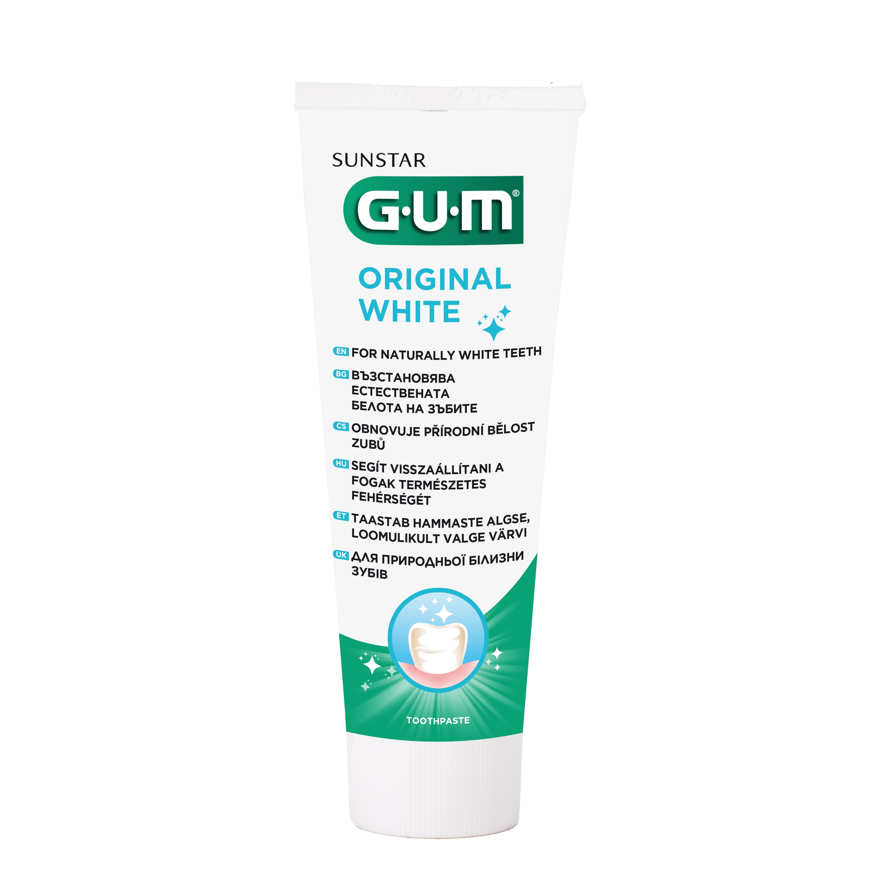 GUM® Original White zobu pasta