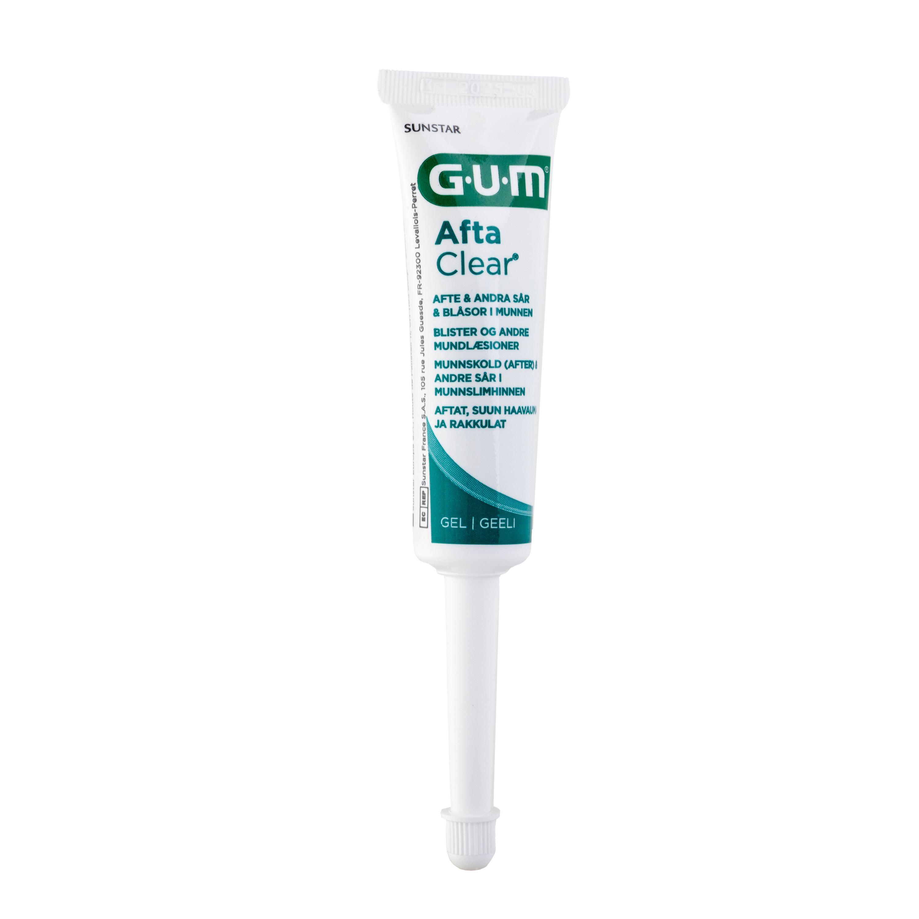 GUM AftaClear Gel Tube 10ml for Mouth Ulcers