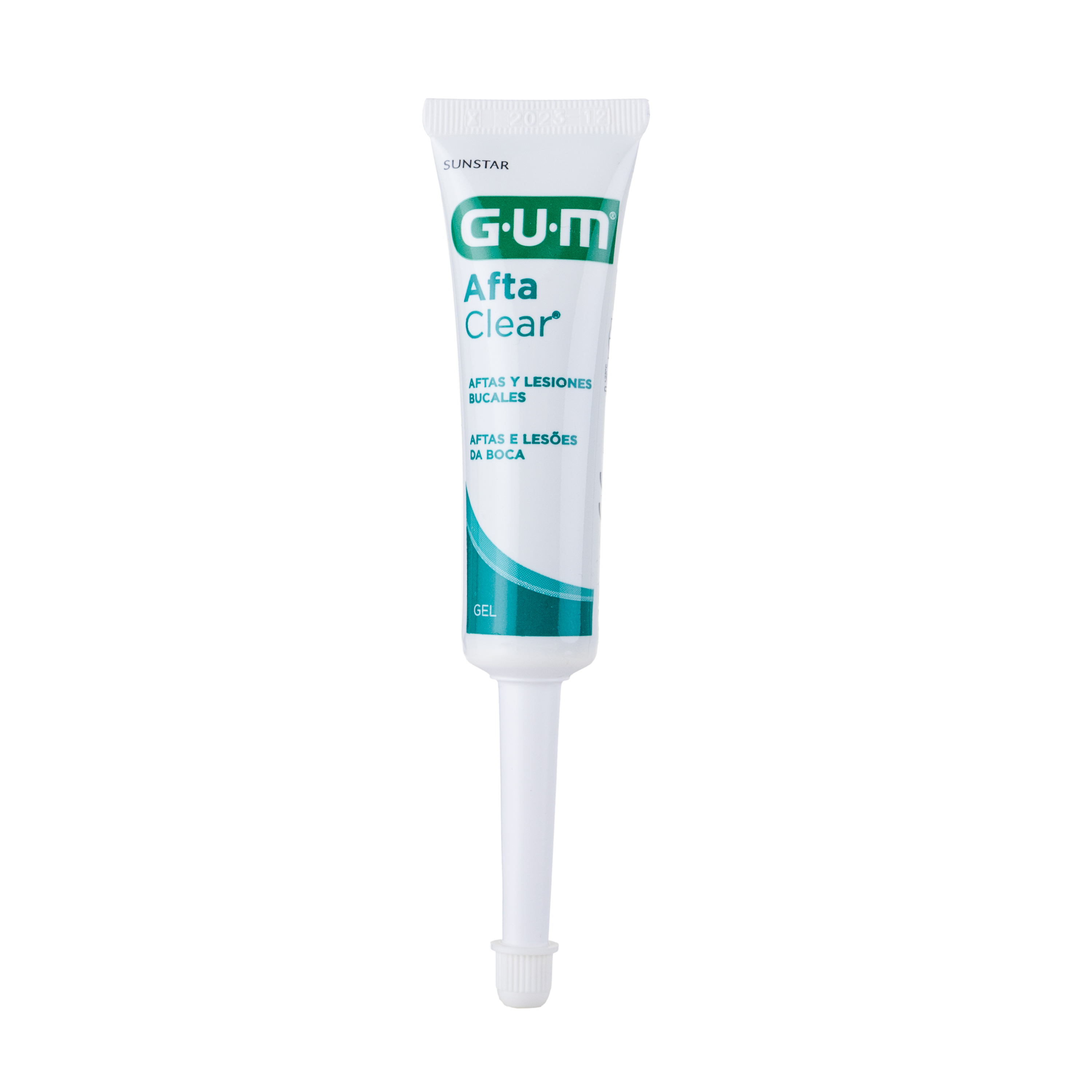 GUM AftaClear Gel for Mouth Ulcers 10ml Tube