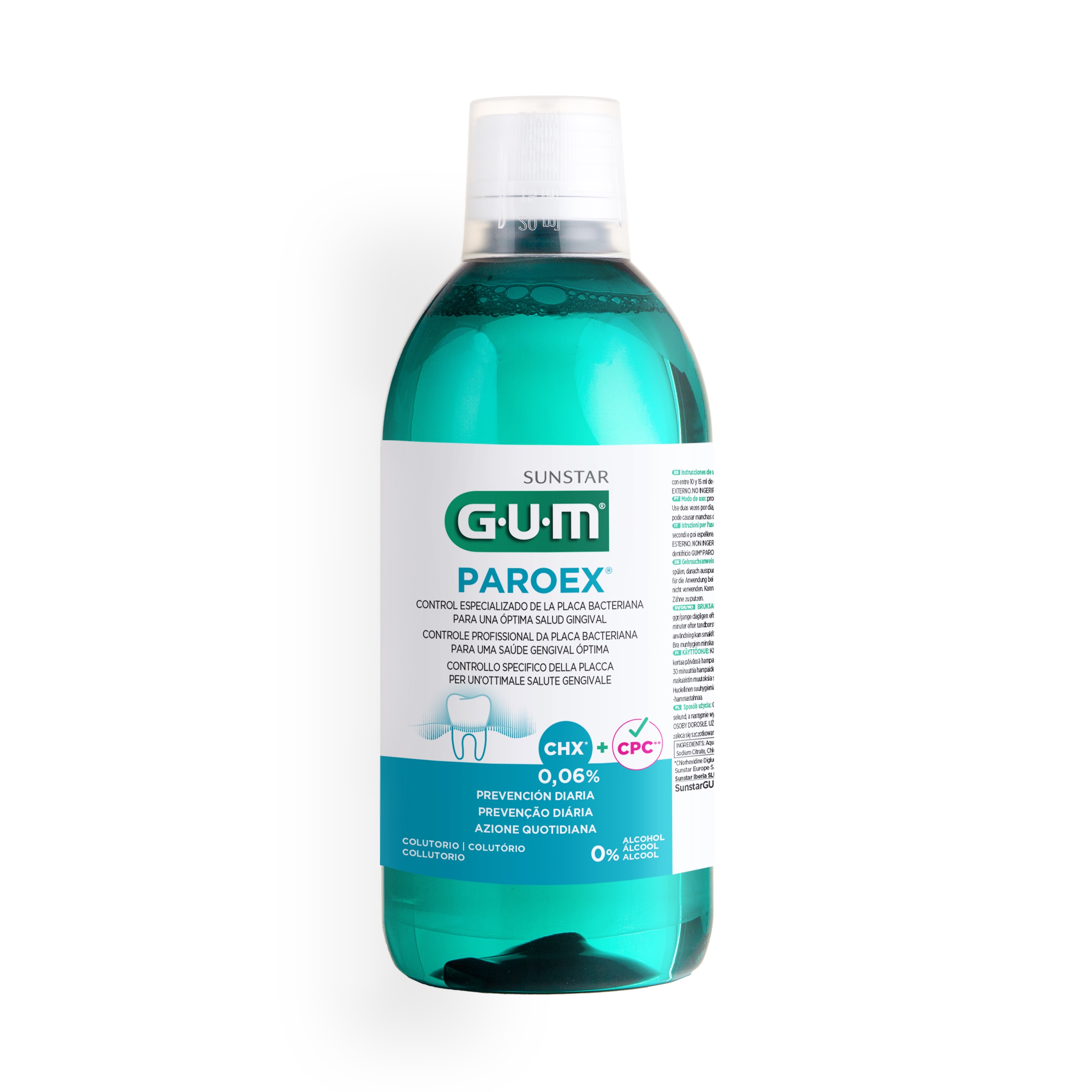 GUM® PAROEX® 0,06% Colutório Manutenção GUM® PAROEX® 0,06% Colutório Manutenção