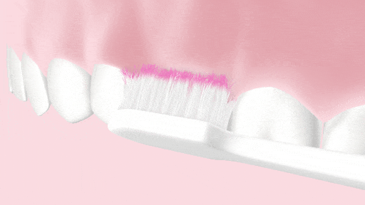 GUM® SONIC SENSITIVE battery toothbrush with ultra soft and bi-level bristles