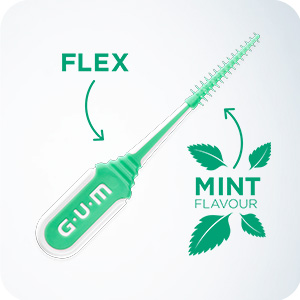 GUM SOFT-PICKS BROSSETTES INTERDENTAIRES AVANCÉES de différentes tailles
