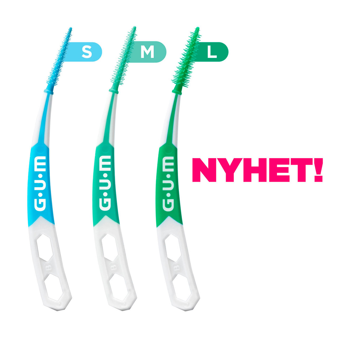 GUM® SOFT-PICKS® ADVANCED - effektiv rengöring mellan tänderna